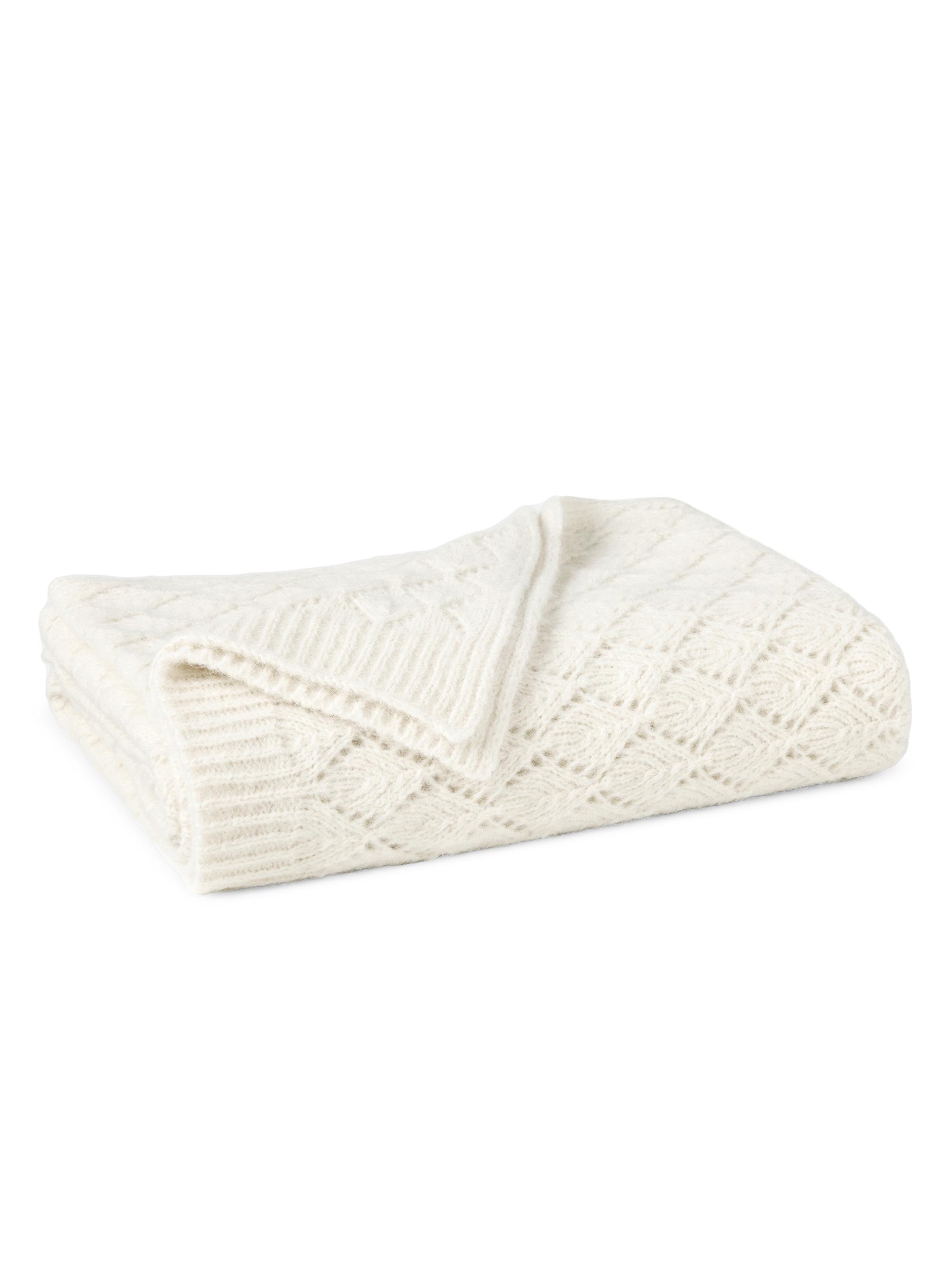 Coyuchi Paracas Alpaca Cotton Knit Throw -