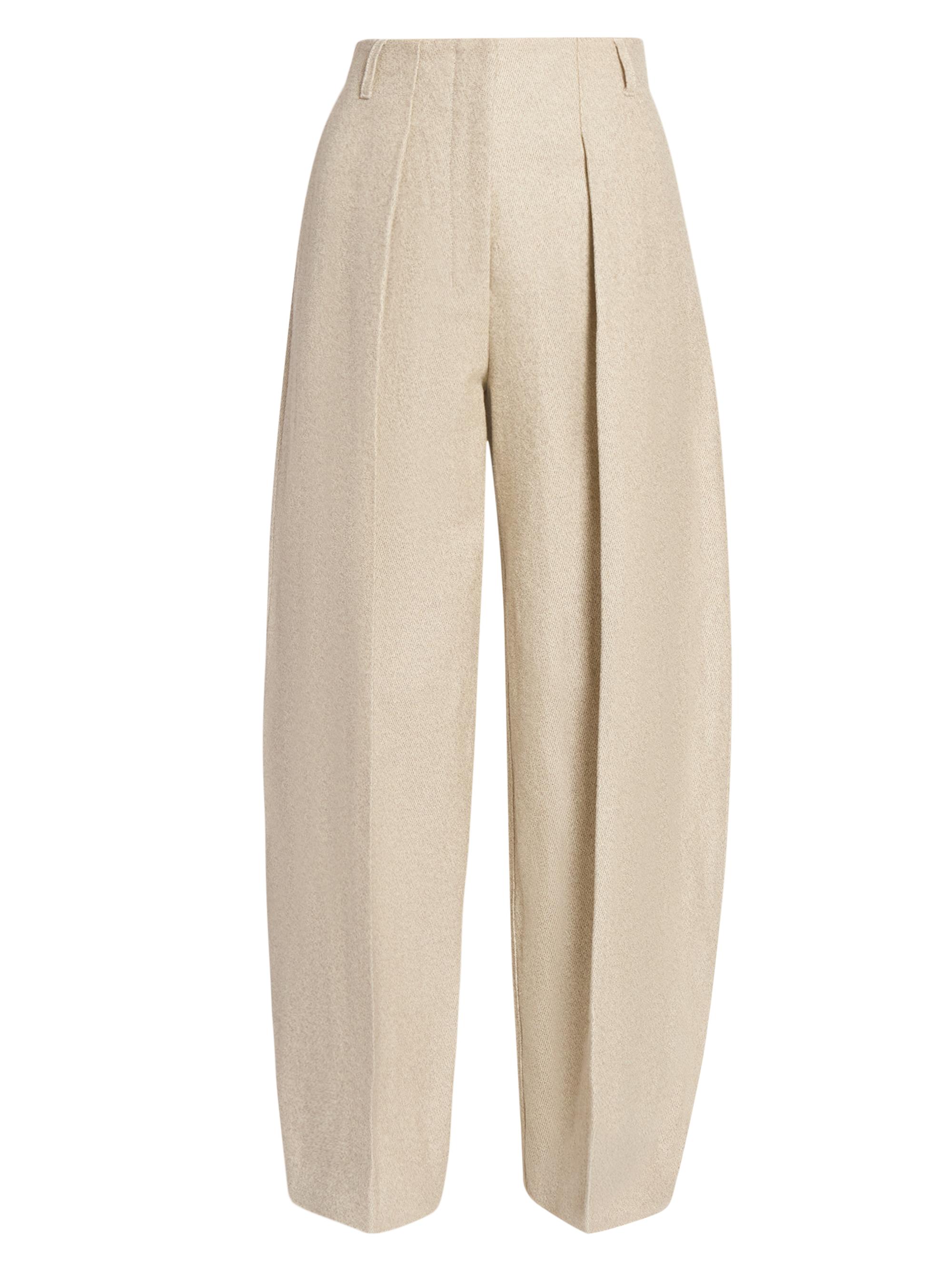 Jacquemus Le Ovalo Cotton-Linen Pants
