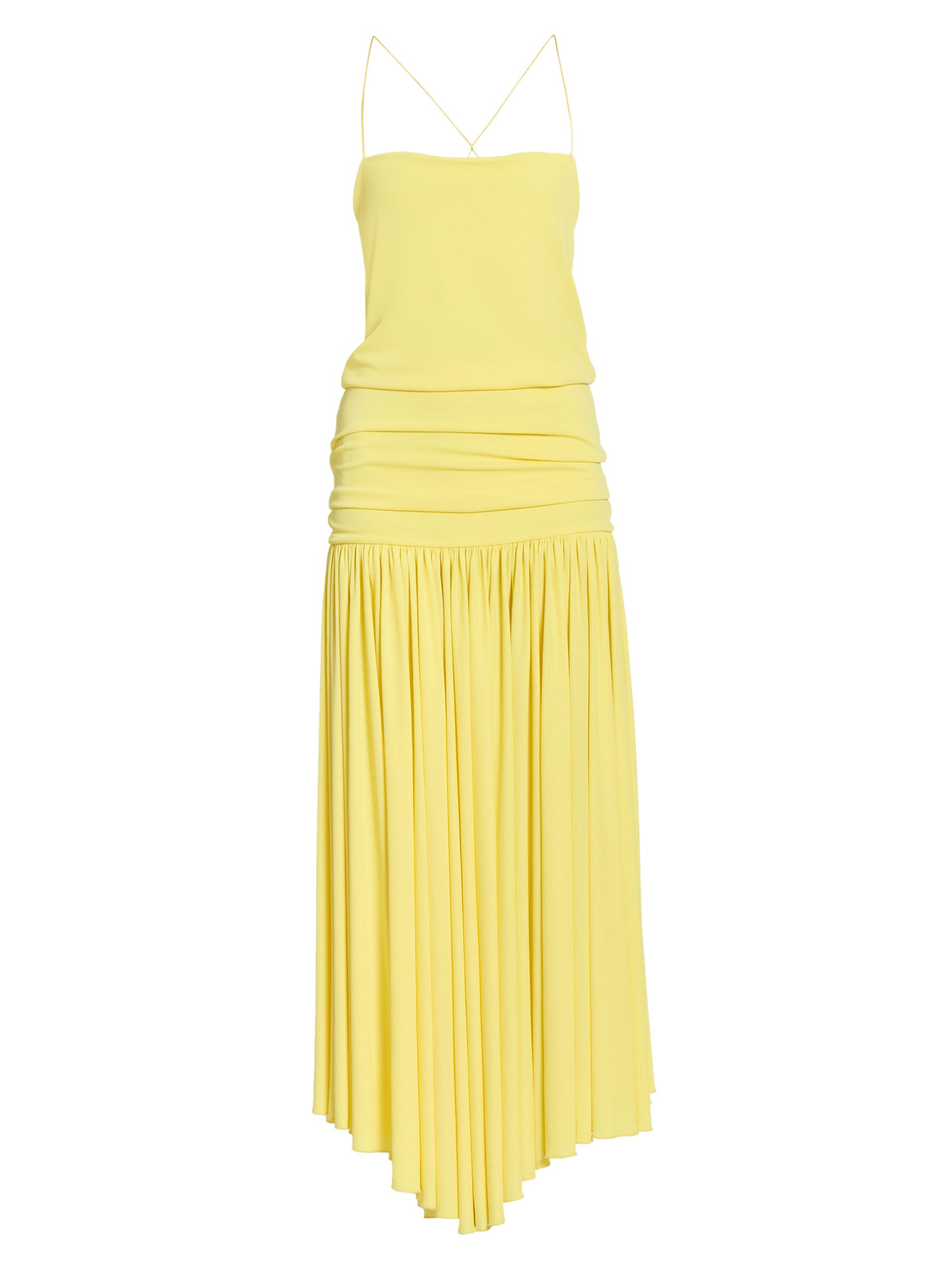 sachin and babi light blue dress Summer Yellow Gingham Drop-Waist Maxi Dress | AMY LYNN main image 1