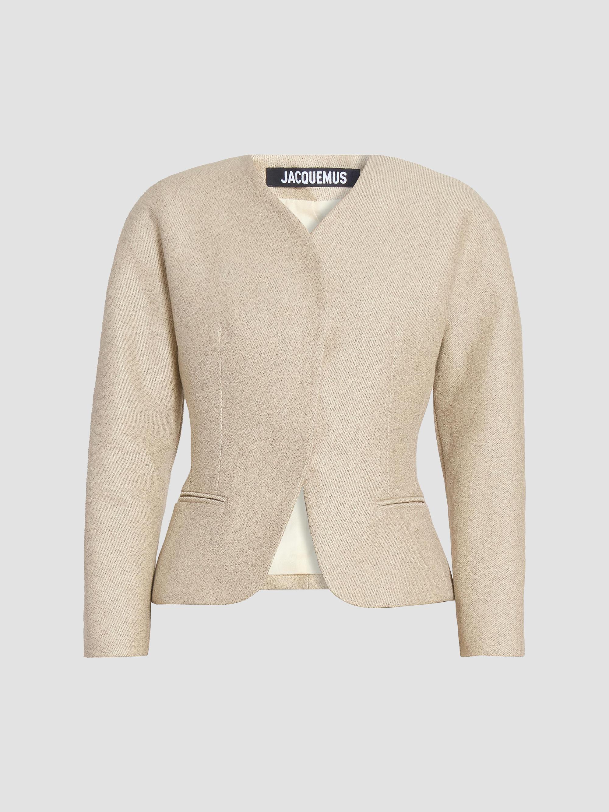 Isabel Marant Suna Wool-Blend Asymmetric Jacket | Saks Fifth Avenue