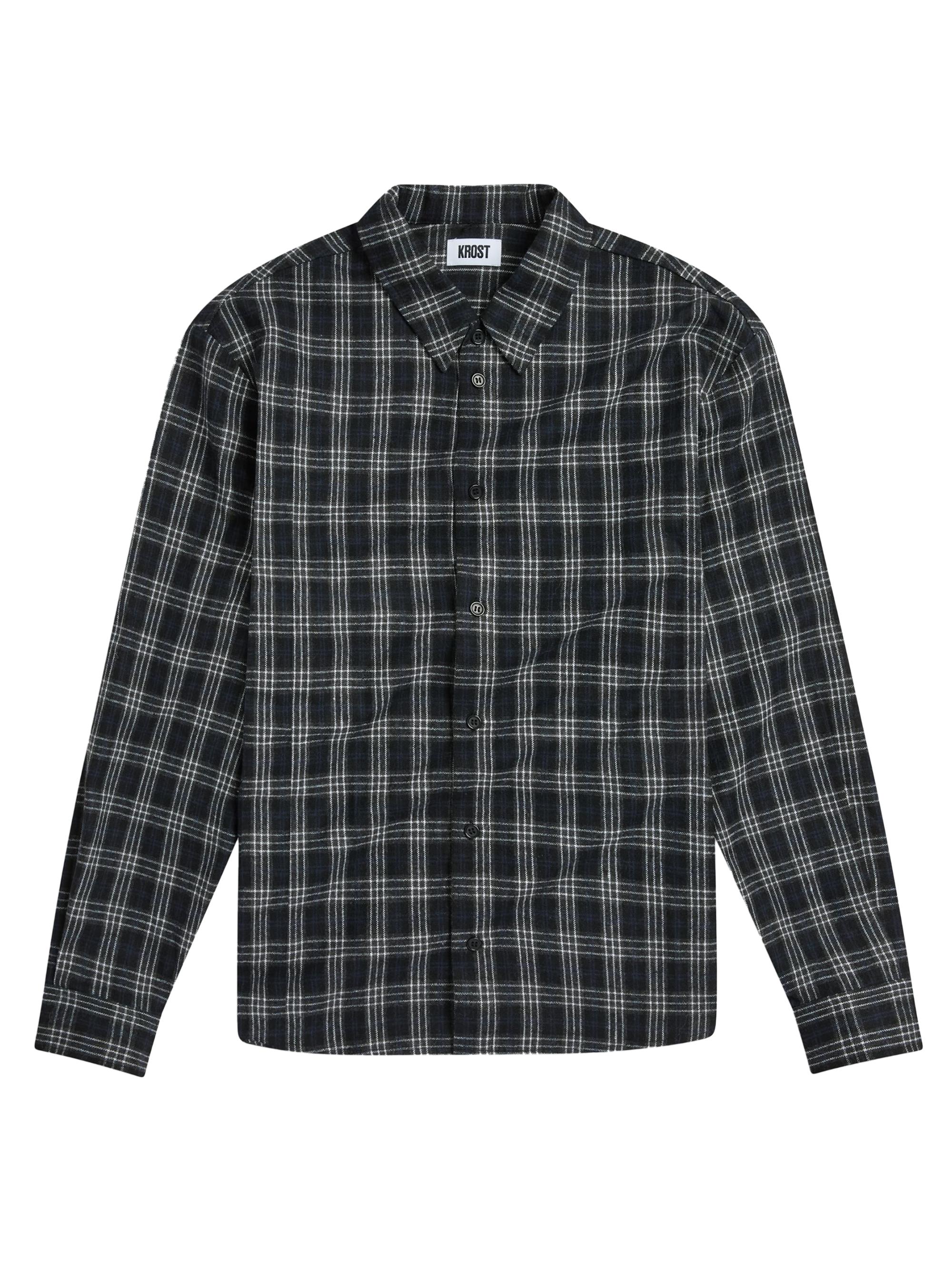 Theory Irving Plaid Flannel Shirt | Saks Fifth Avenue