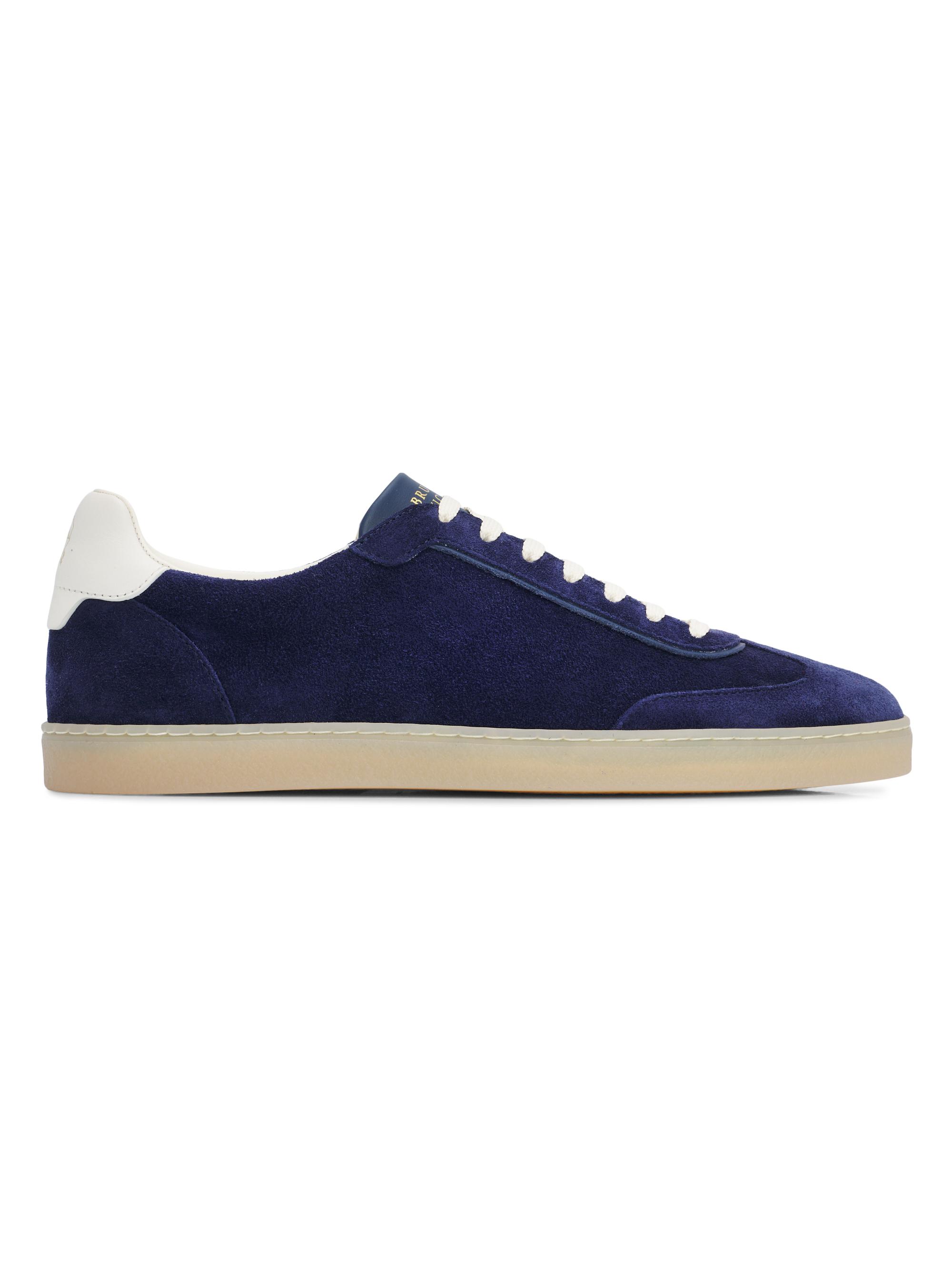 ZEGNA Cotton Denim Triple Stitch Sneakers | Saks Fifth Avenue