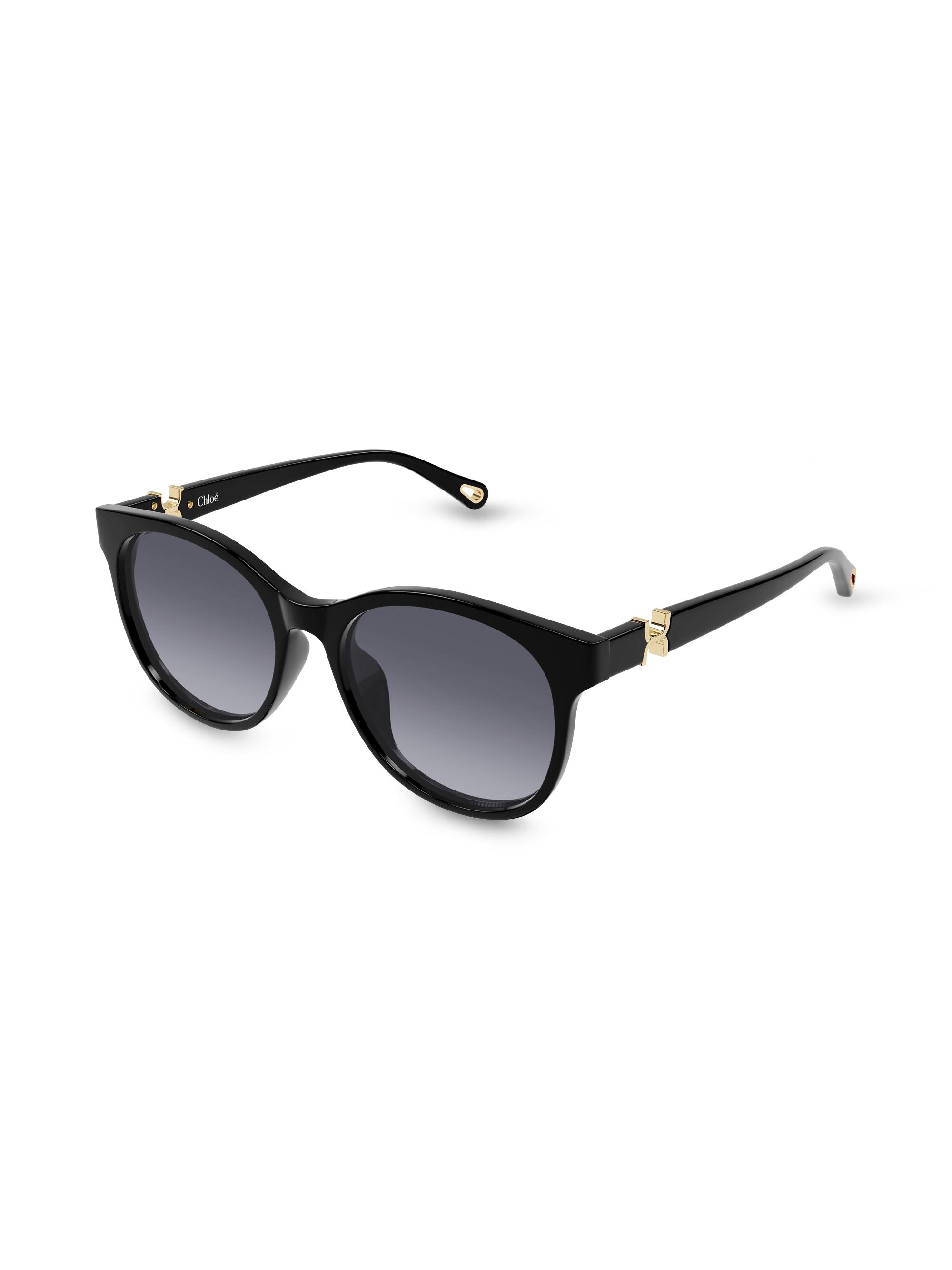 Chloé Women's Marcie Thin 56MM Round Sunglasses - Black