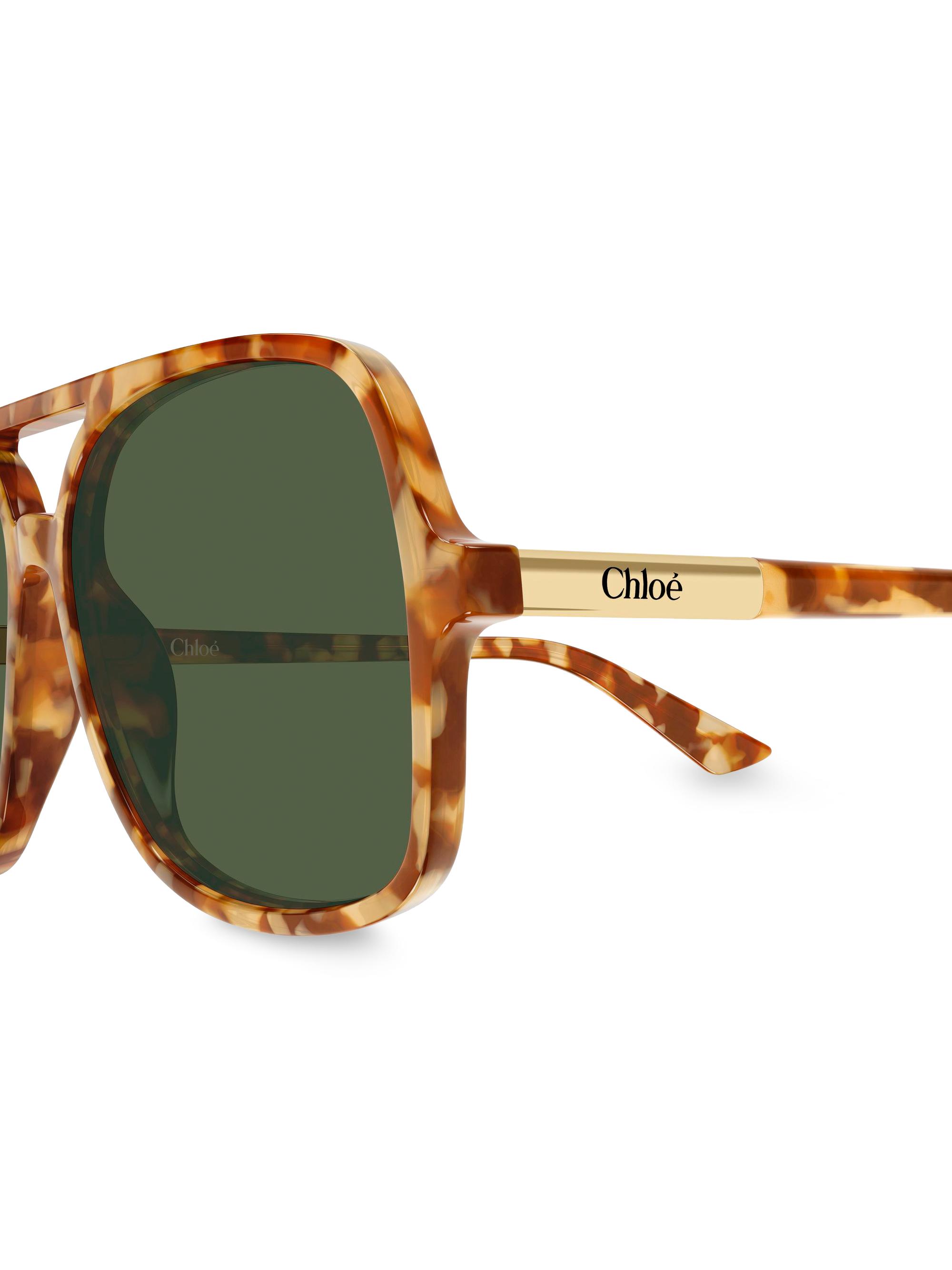 Chloé Judy 57MM Navigator Sunglasses | Saks Fifth Avenue