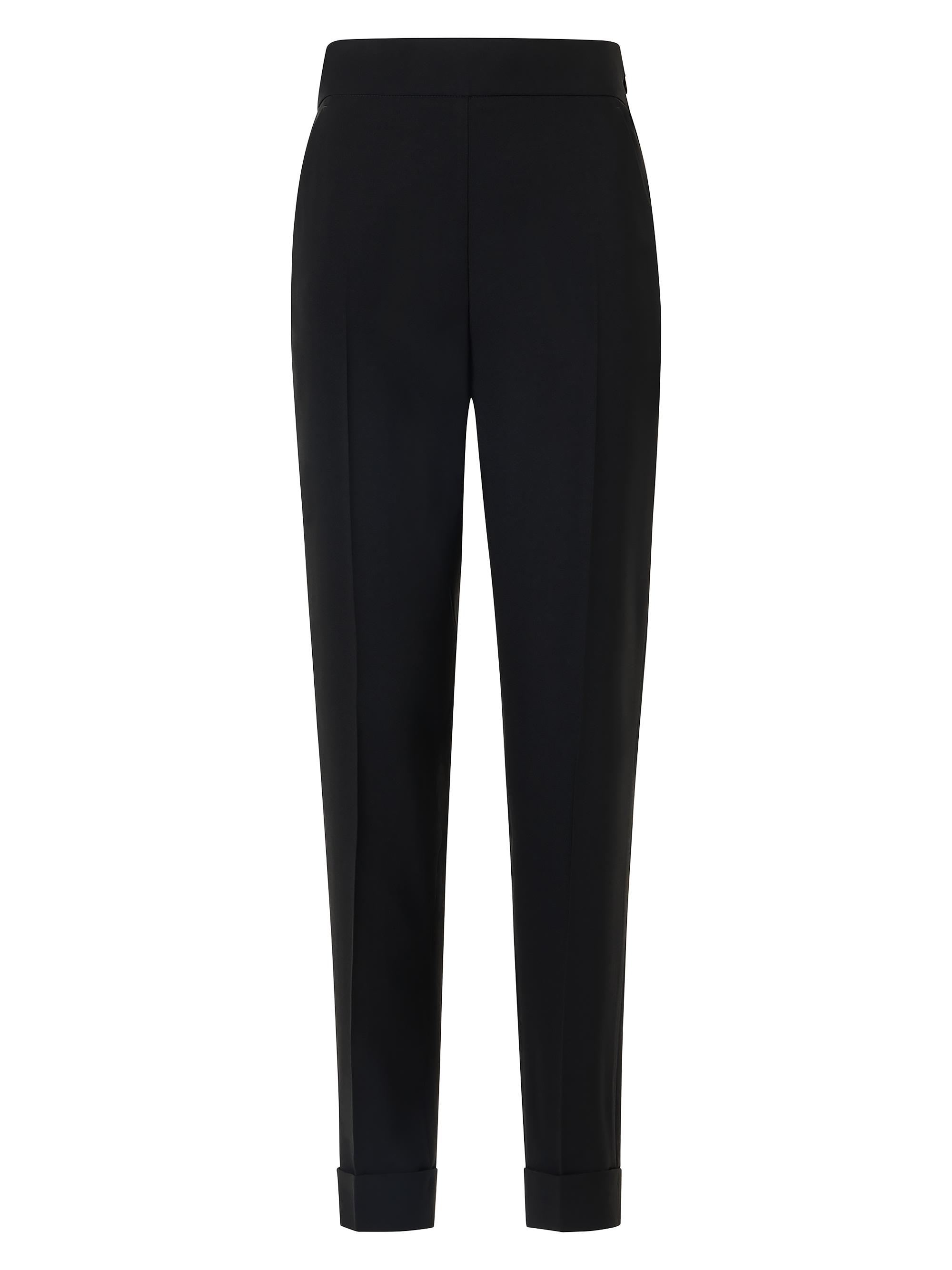 Akris Women's Chris Wool-Blend Tapered Pants - Black