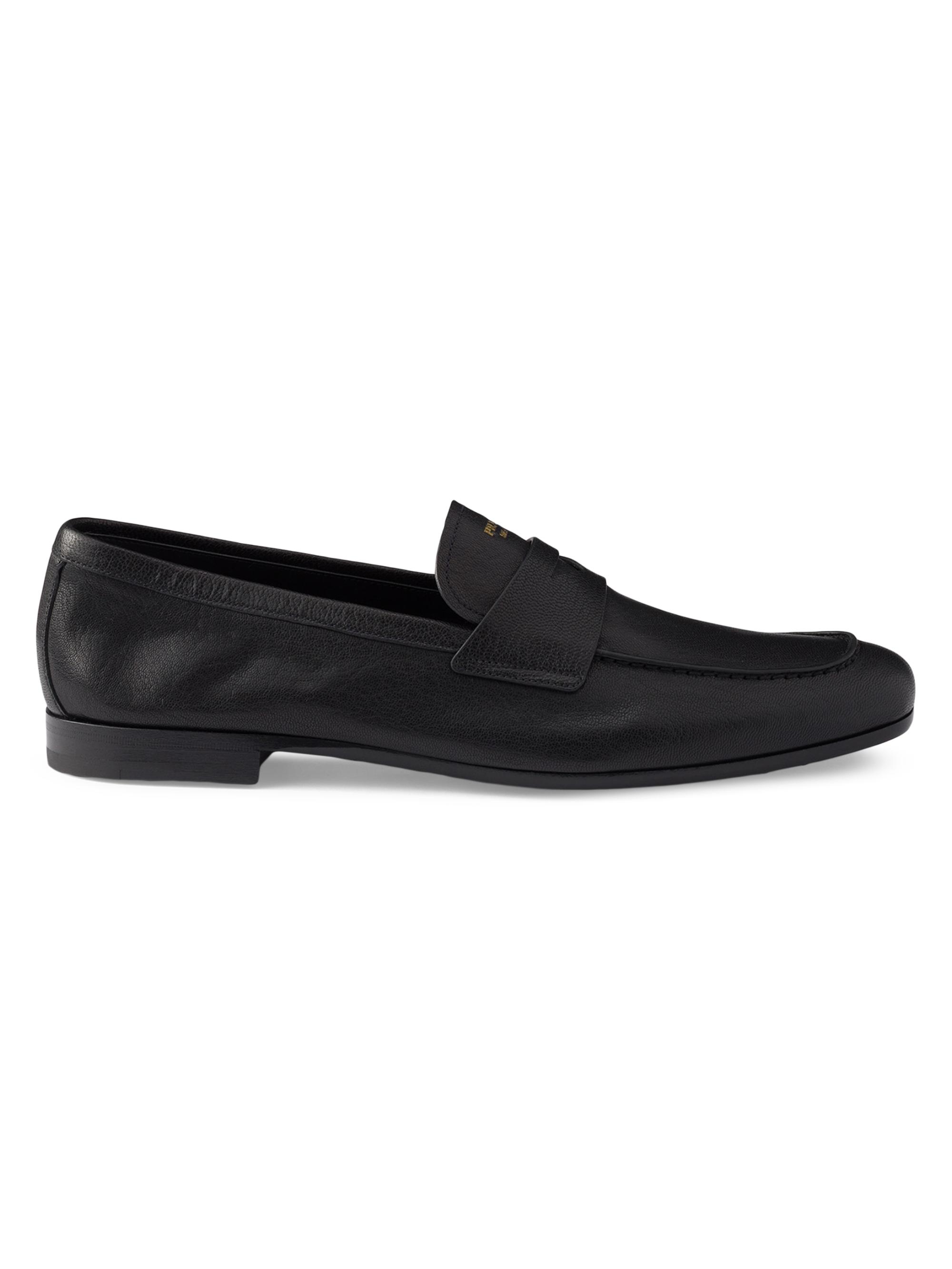 Prada Men's Leather Driving Shoes | Saks Fifth Avenue