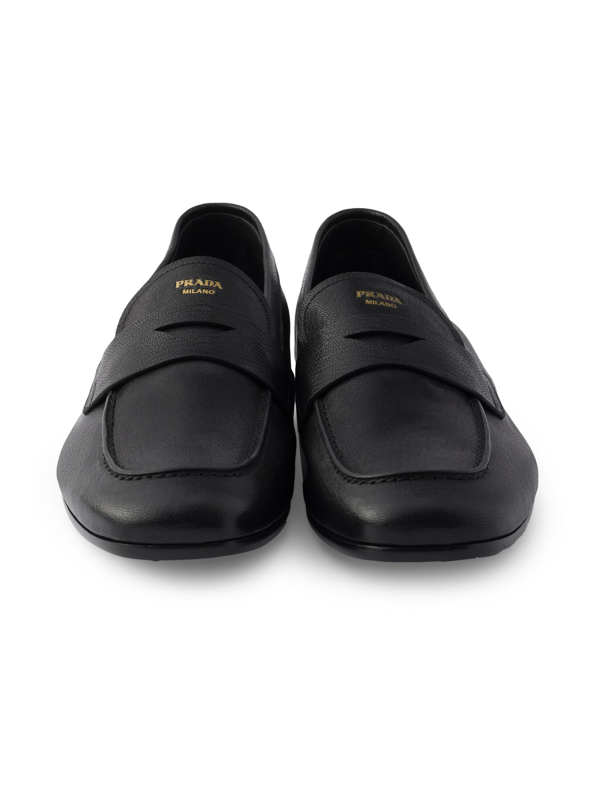 Prada Leather Loafers | Saks Fifth Avenue