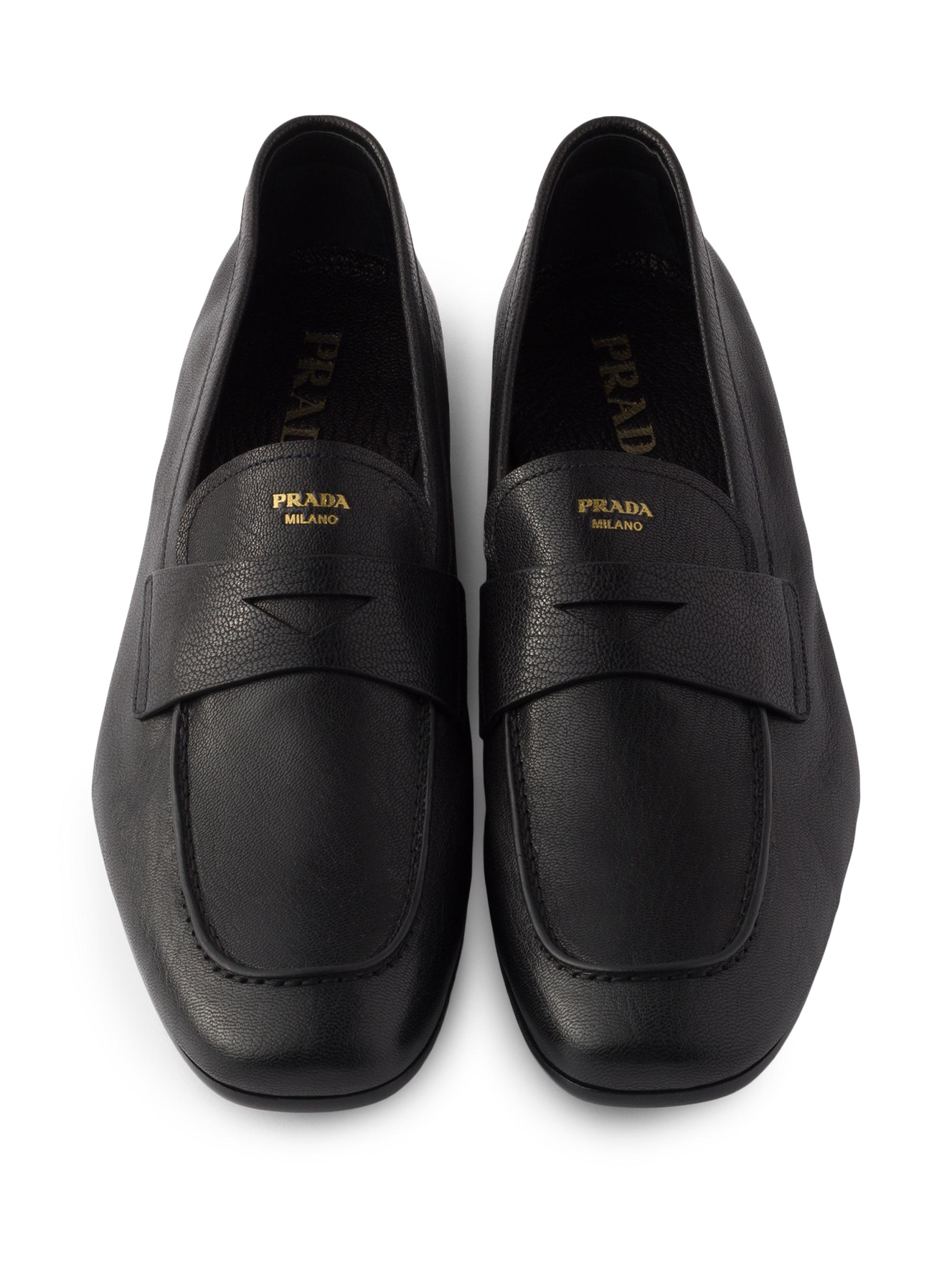 Prada Leather Loafers | Saks Fifth Avenue