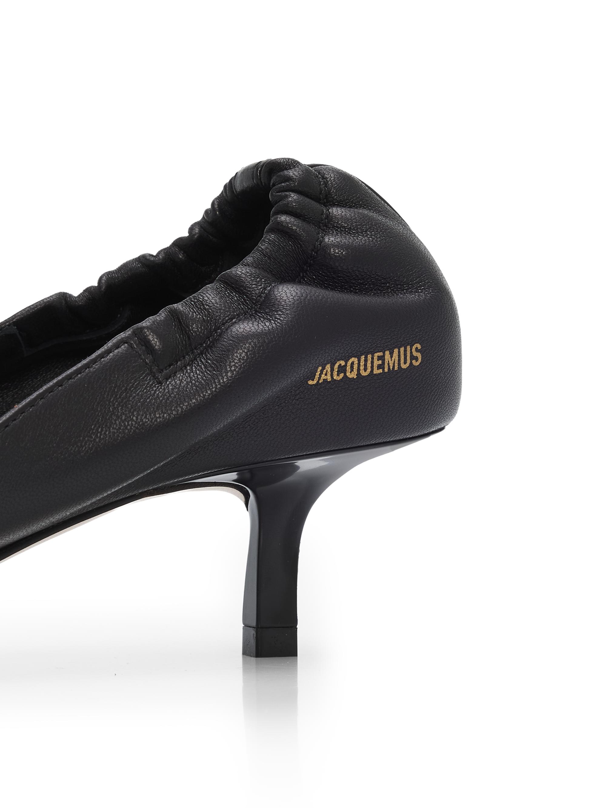 Jacquemus Les Sandales Leather Covered-Heel Thong Sandals | Saks