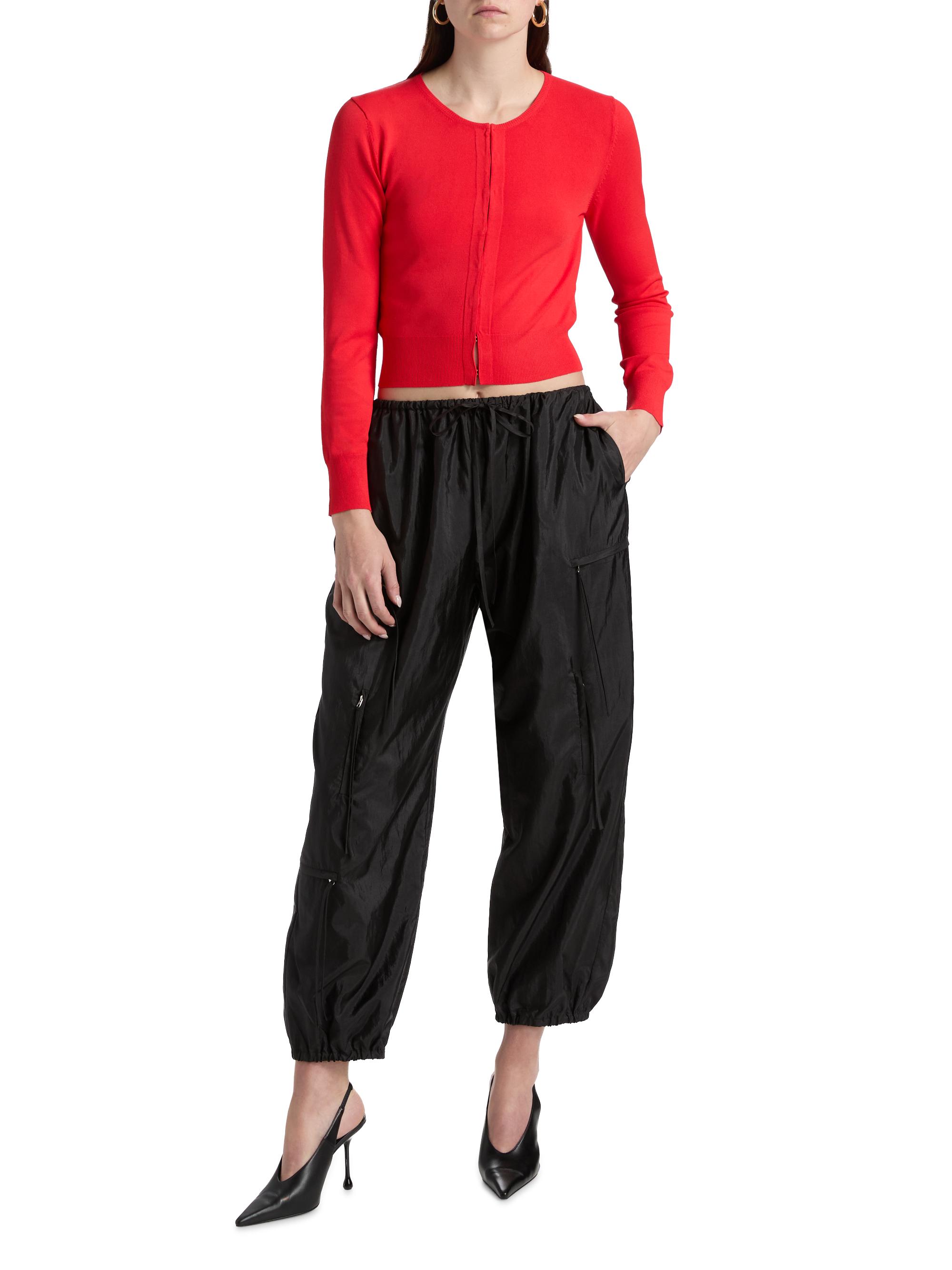 Brandon Maxwell The Scout Nylon-Silk Cargo Pants | Saks Fifth Avenue