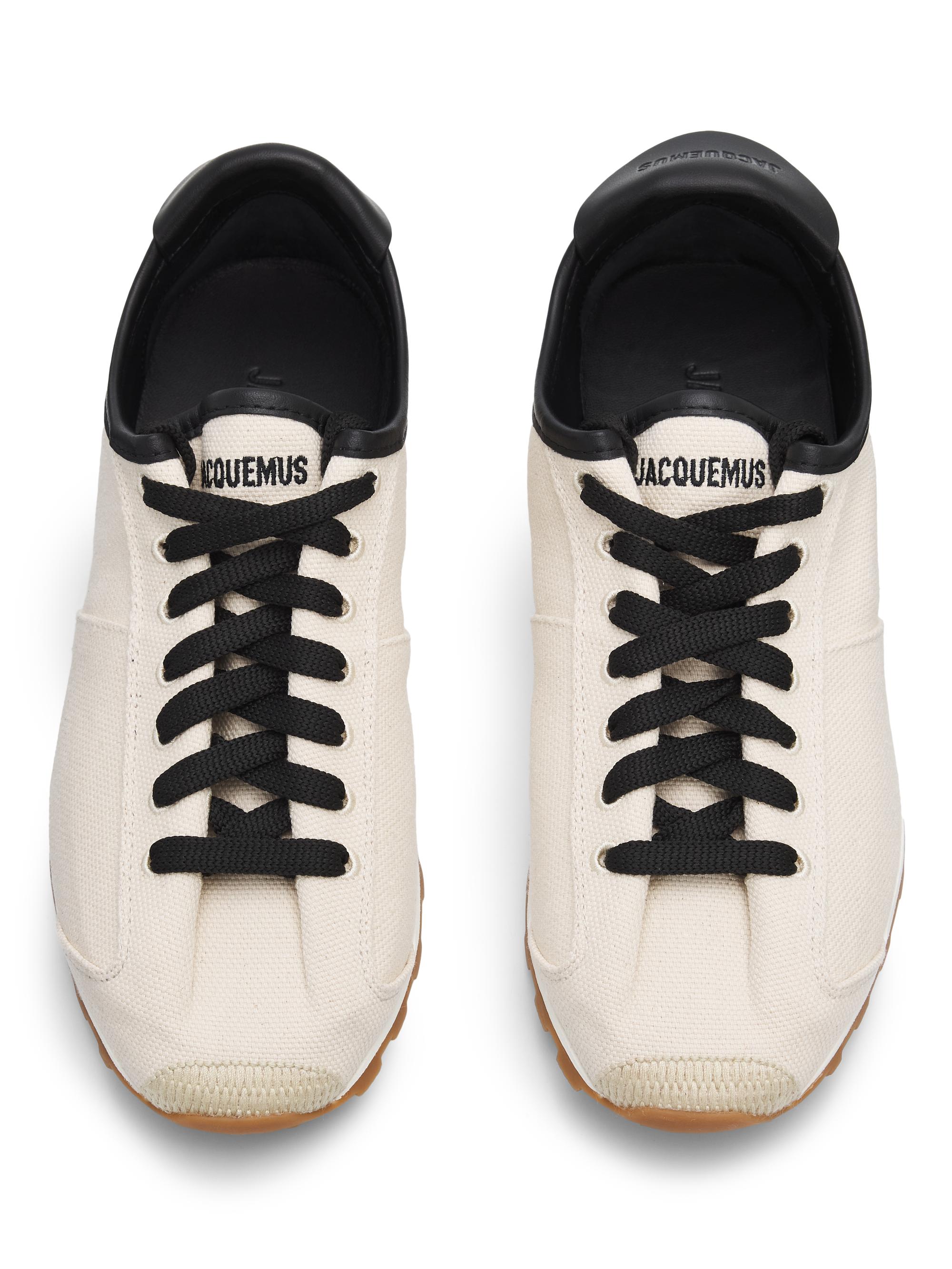 Jacquemus Contrast-Trim Low-Top Tennis Sneakers | Saks Fifth Avenue