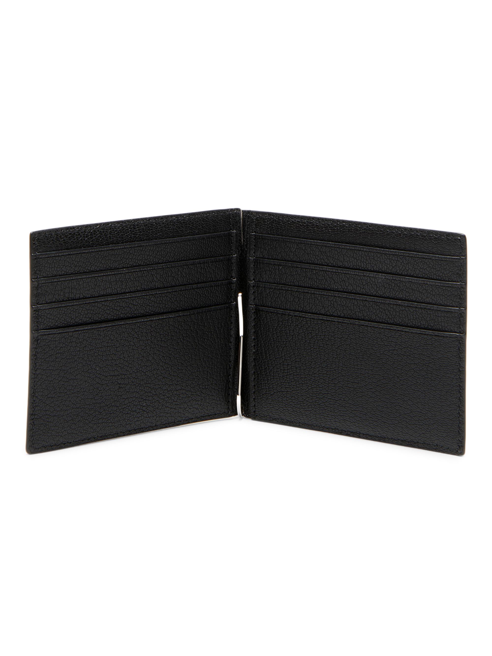 TOM FORD Elongated T-Line Leather Money Clip Wallet | Saks Fifth