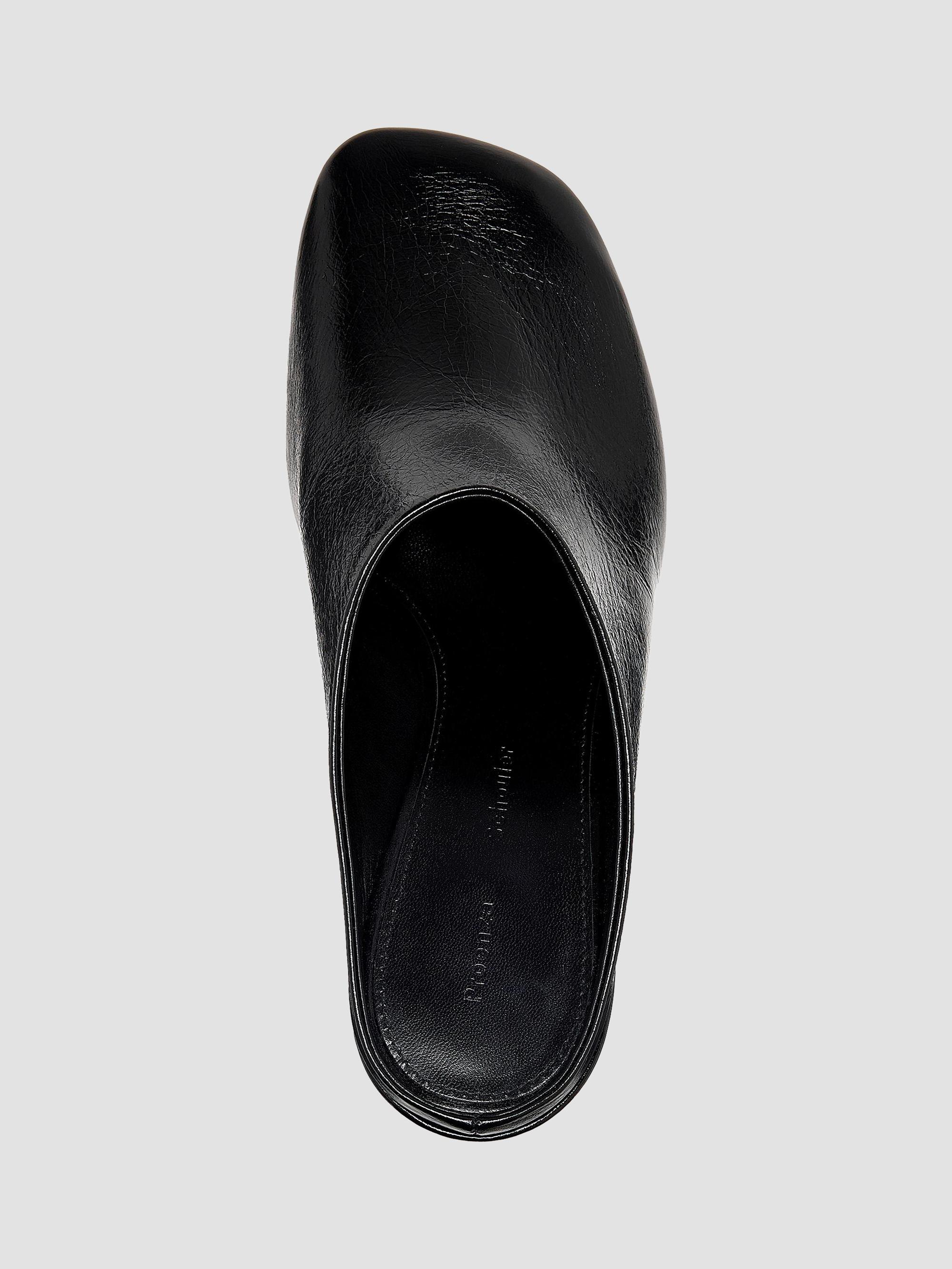Proenza Schouler Slant 70MM Leather Mules | Saks Fifth Avenue