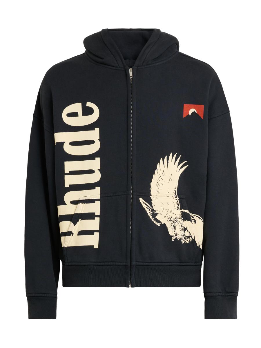 Rhude Eagle Pass Zip-Front Hoodie | Saks Fifth Avenue