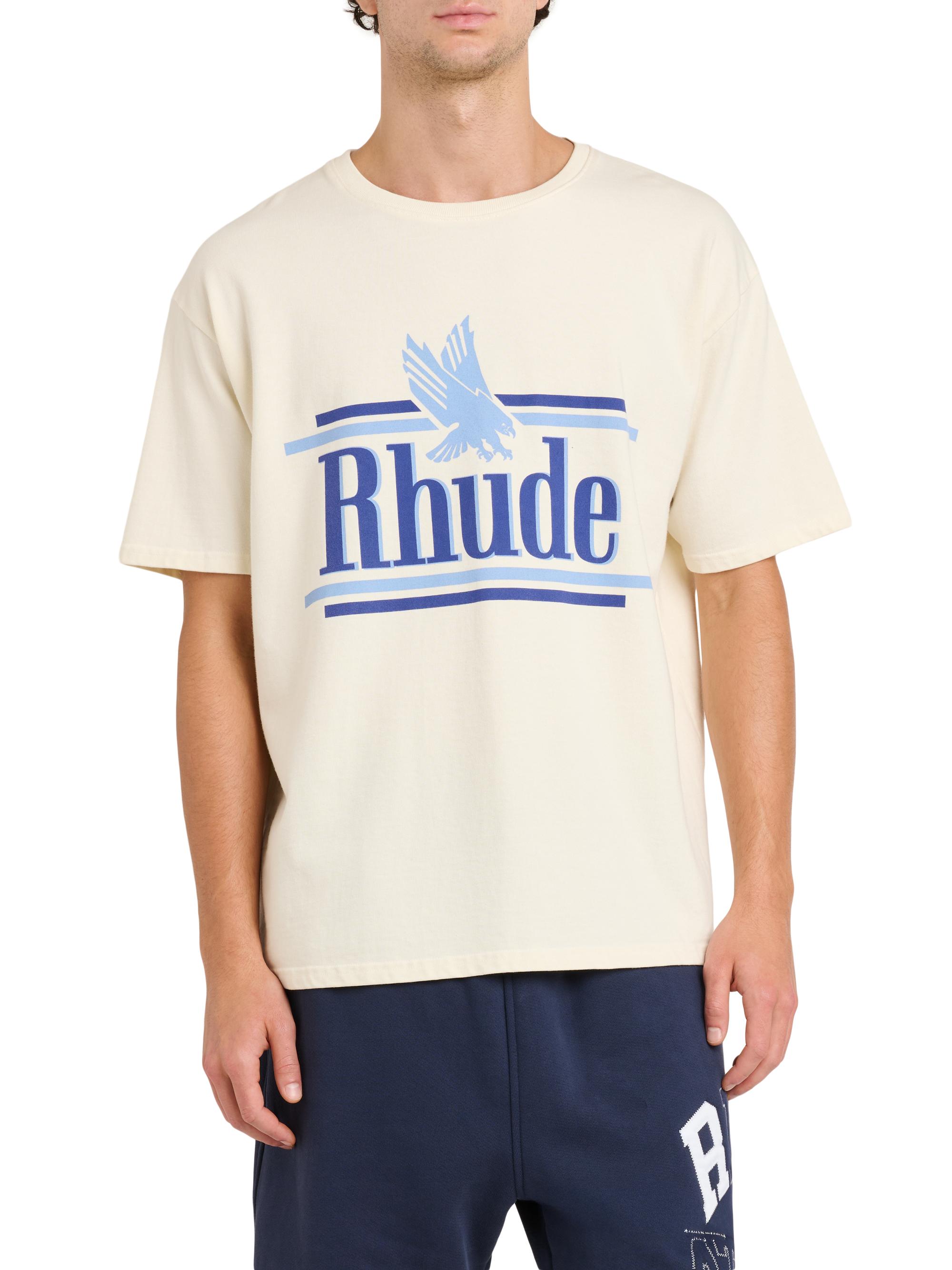 Rhude Rossa Logo Crewneck T-Shirt | Saks Fifth Avenue