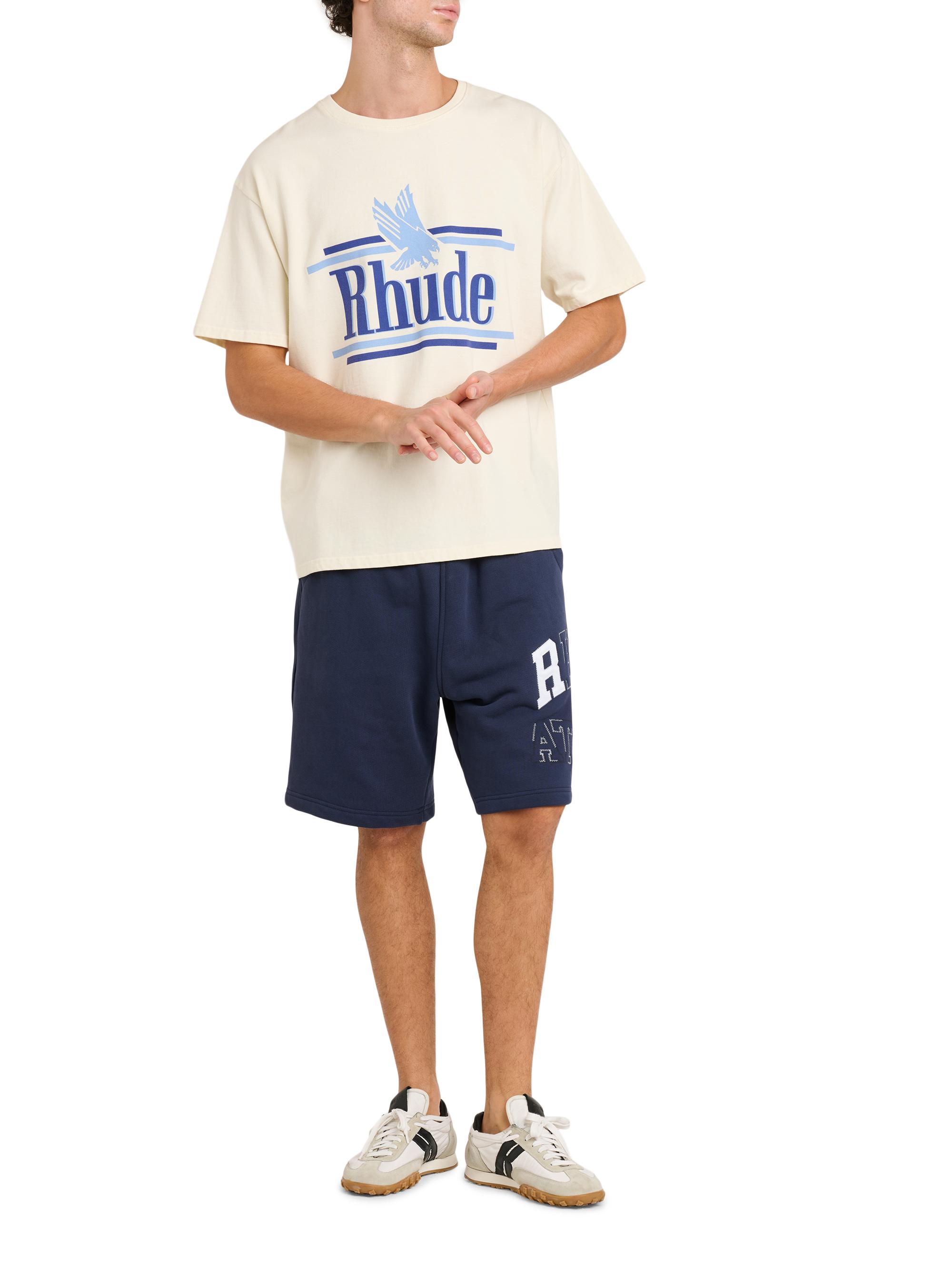 Rhude Rossa Logo Crewneck T-Shirt | Saks Fifth Avenue