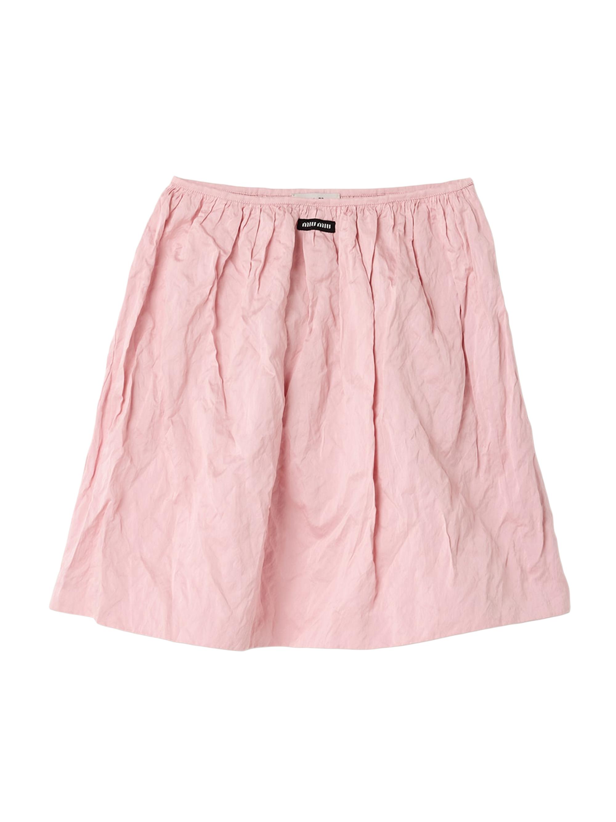 Miu Miu Women's Duchesse Skirt - Pink