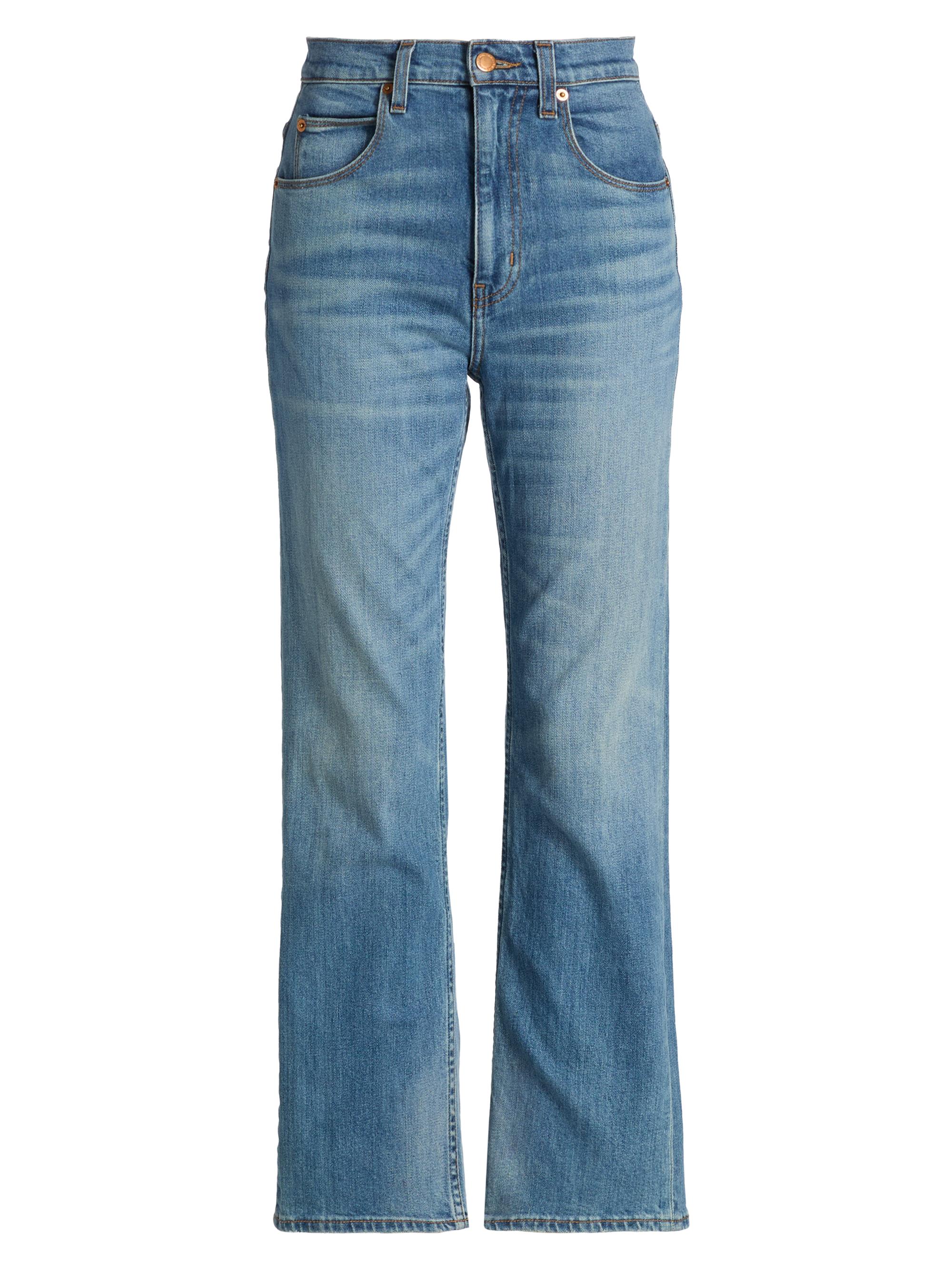 Jamie Haller Women's The Kenickie High-Rise Ankle Jeans - Worn Indigo Worn Indigo