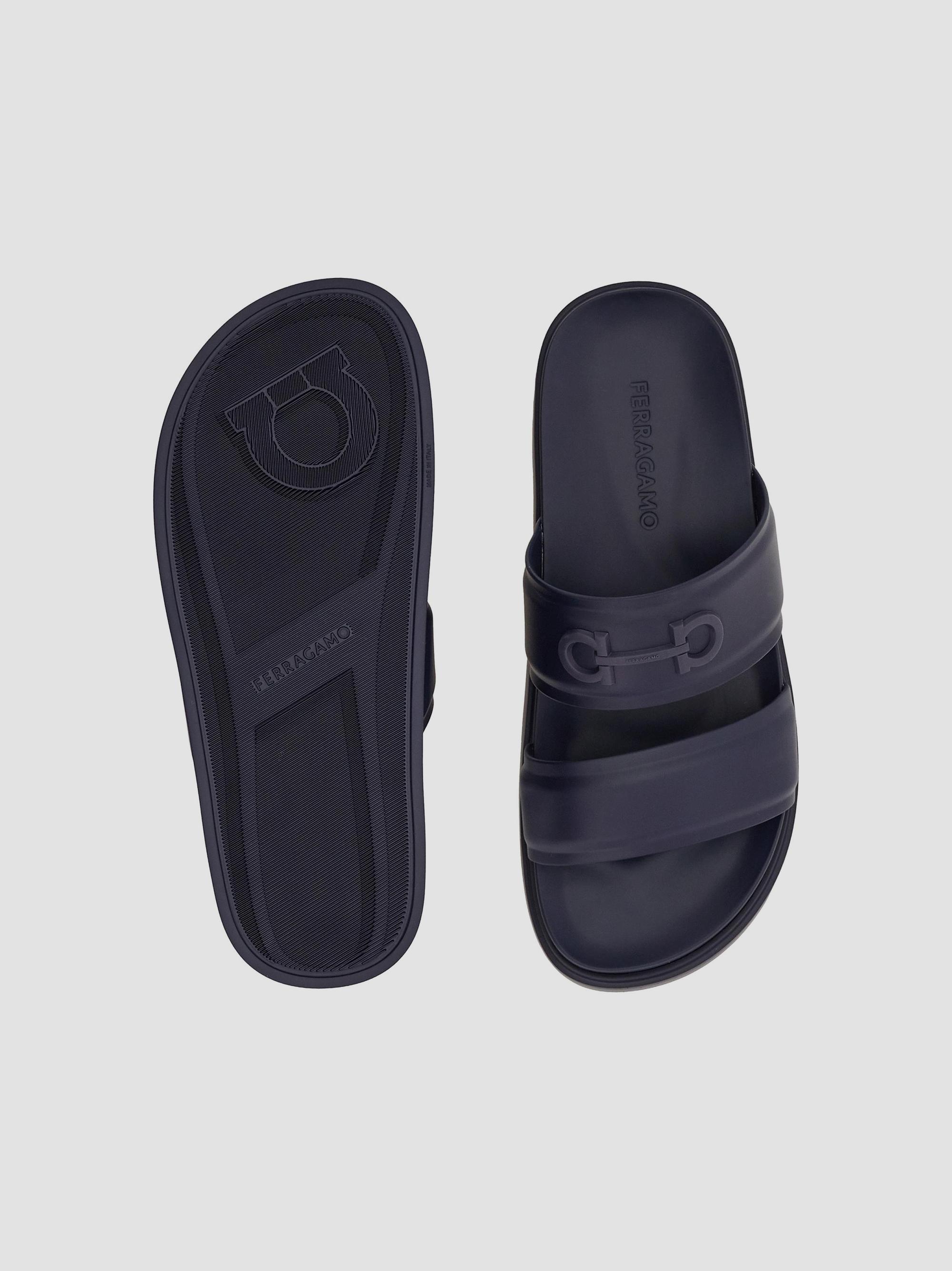 FERRAGAMO Saint Barth Double-Strap Sandals | Saks Fifth Avenue