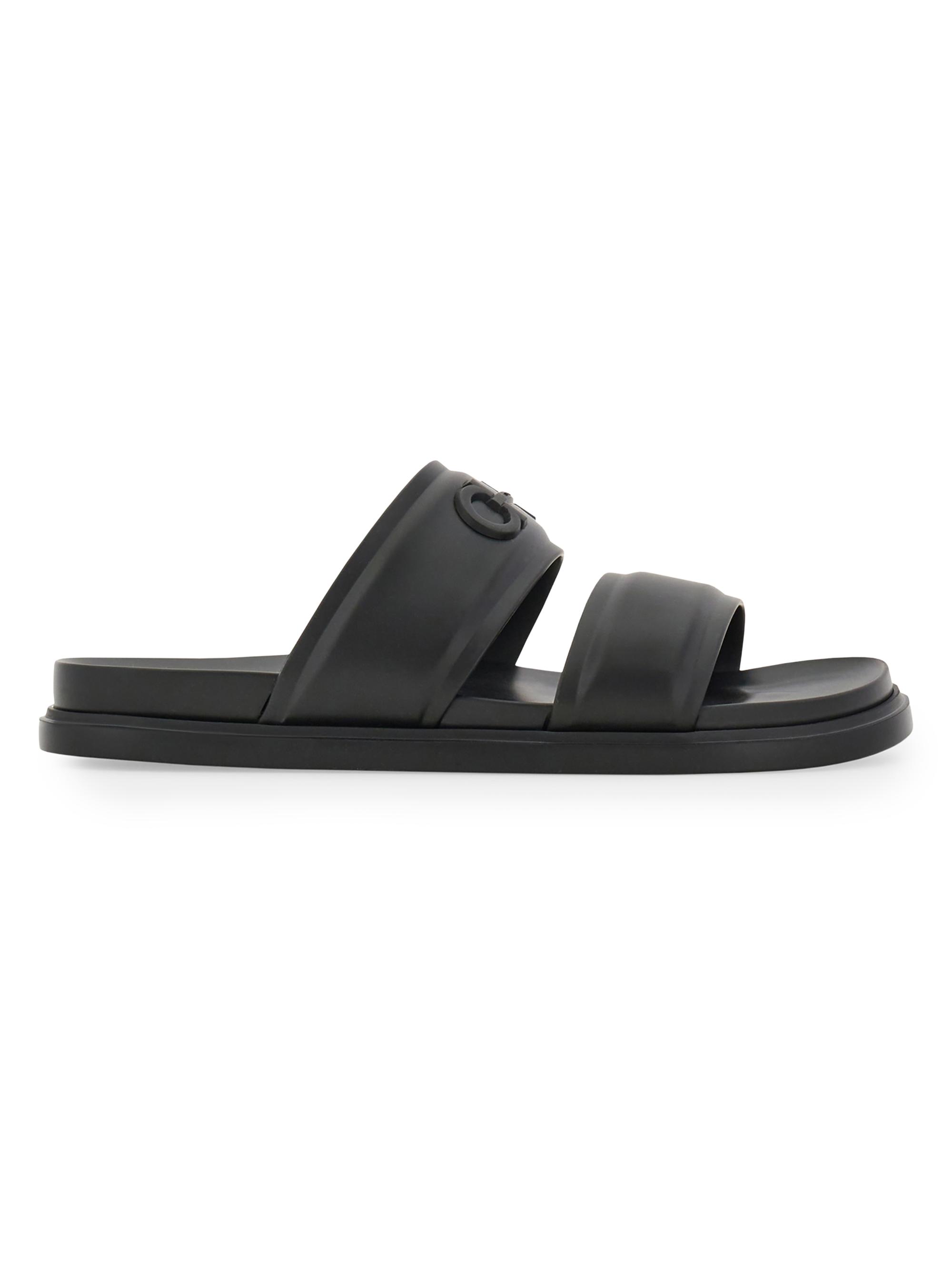 Gucci Rhein GG Canvas Slide Sandals | Saks Fifth Avenue