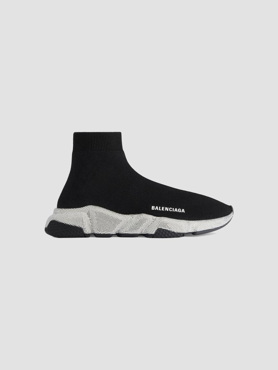 Balenciaga Speed Knit Sneakers with Rhinestones | Saks Fifth Avenue