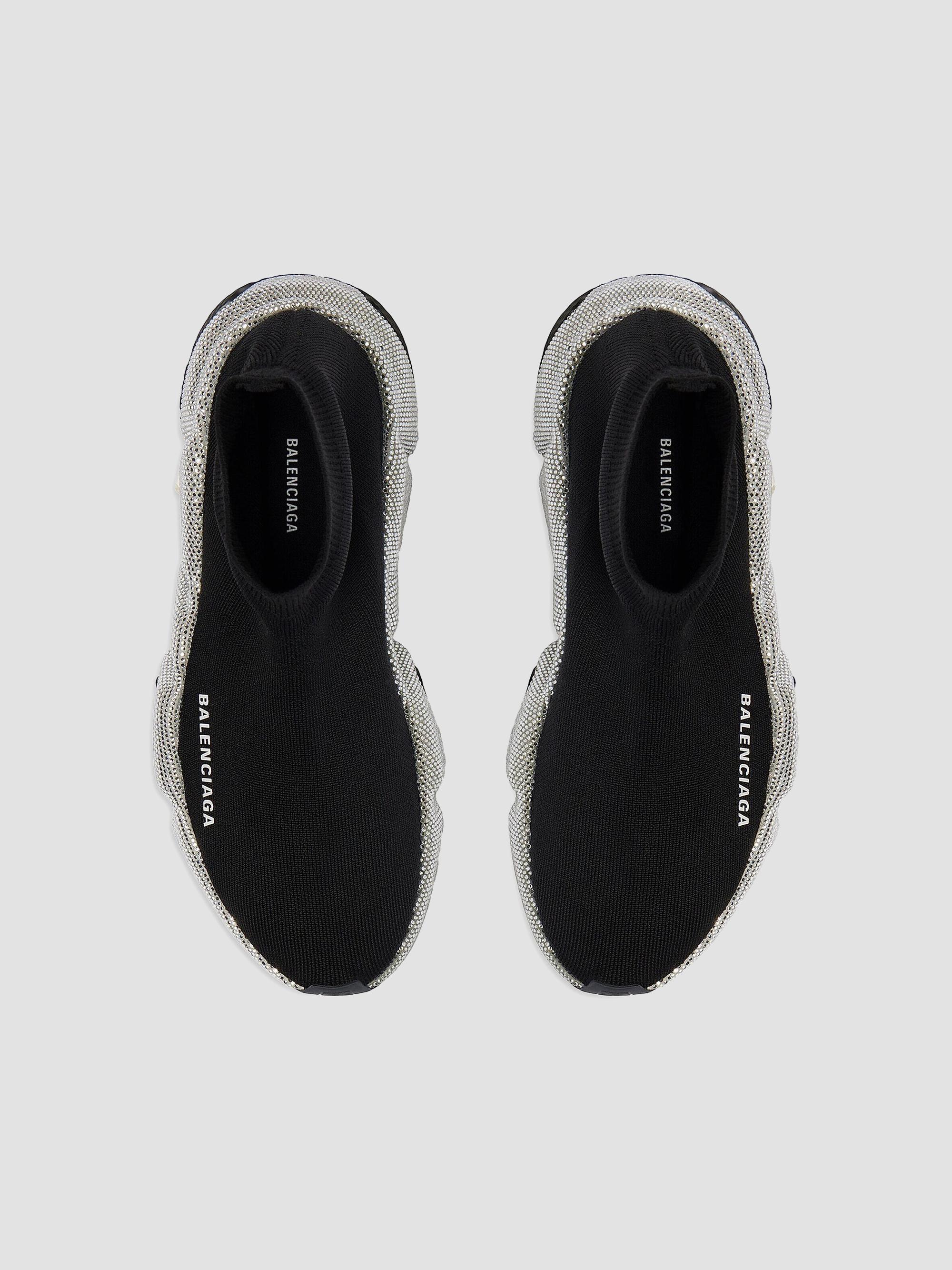 Balenciaga Speed Knit Sneakers with Rhinestones | Saks Fifth Avenue