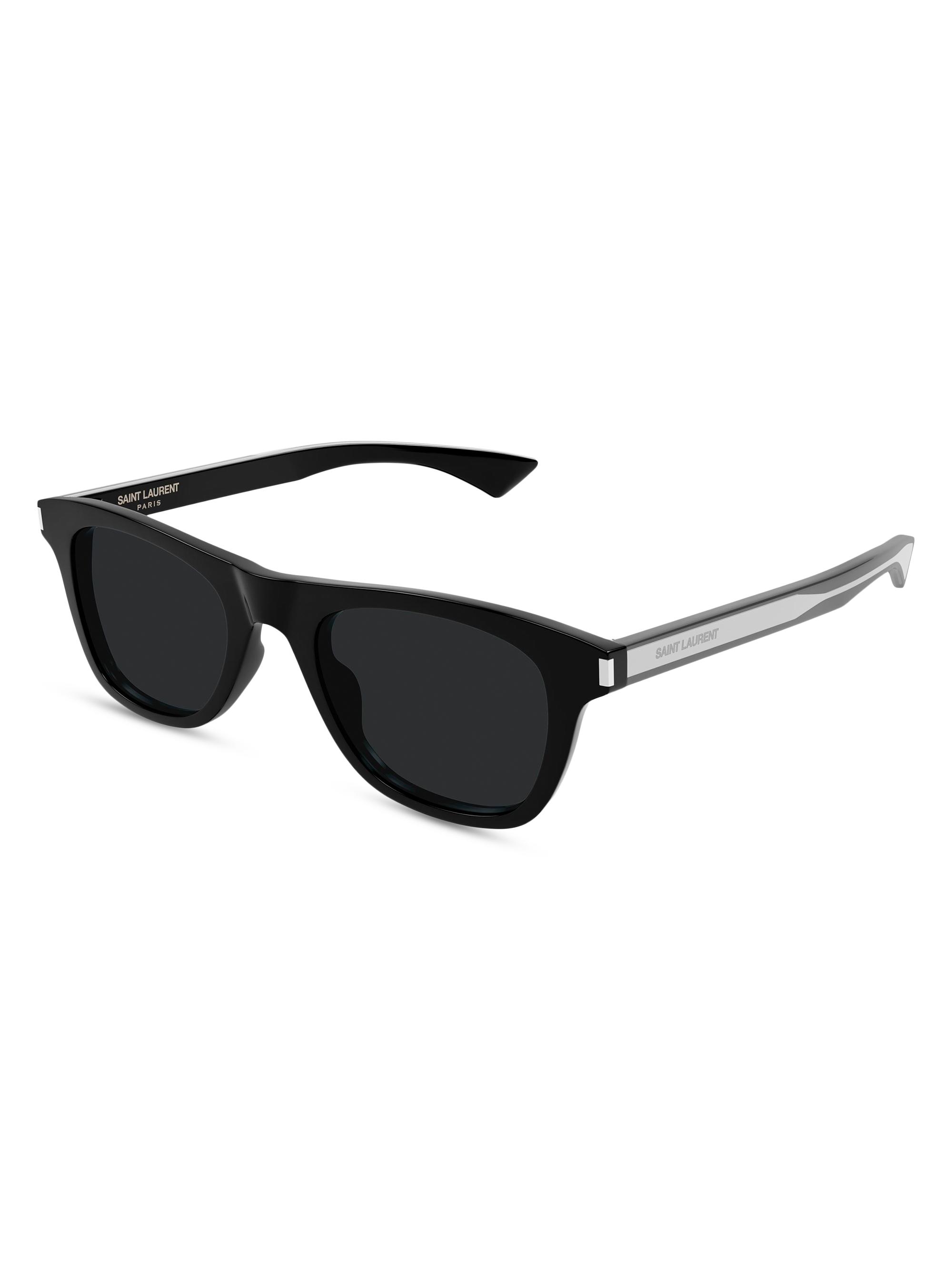 Saint Laurent Naked Wirecore Arrow 47MM Square Sunglasses | Saks
