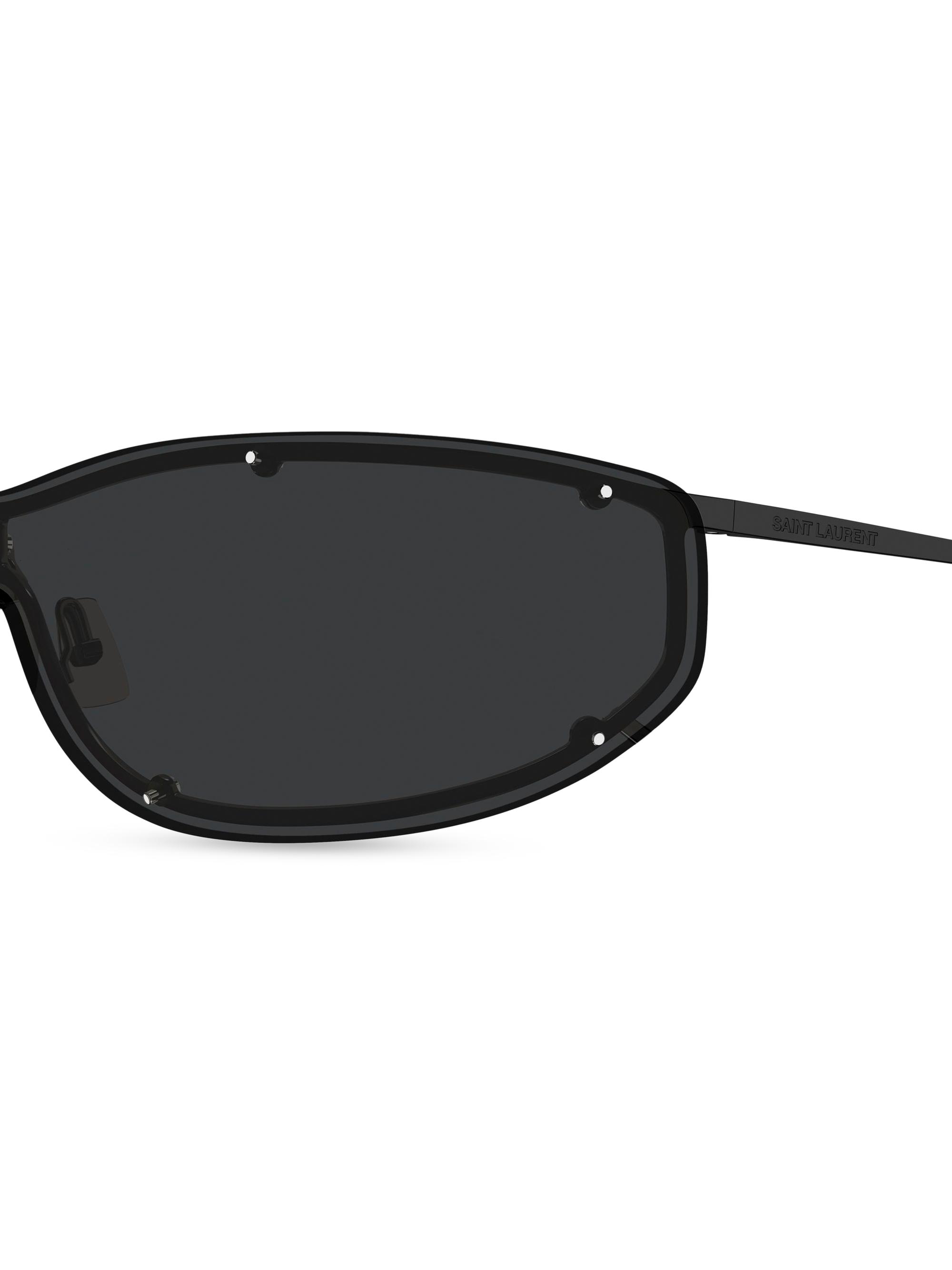 Saint Laurent 99MM Shield Sunglasses | Saks Fifth Avenue