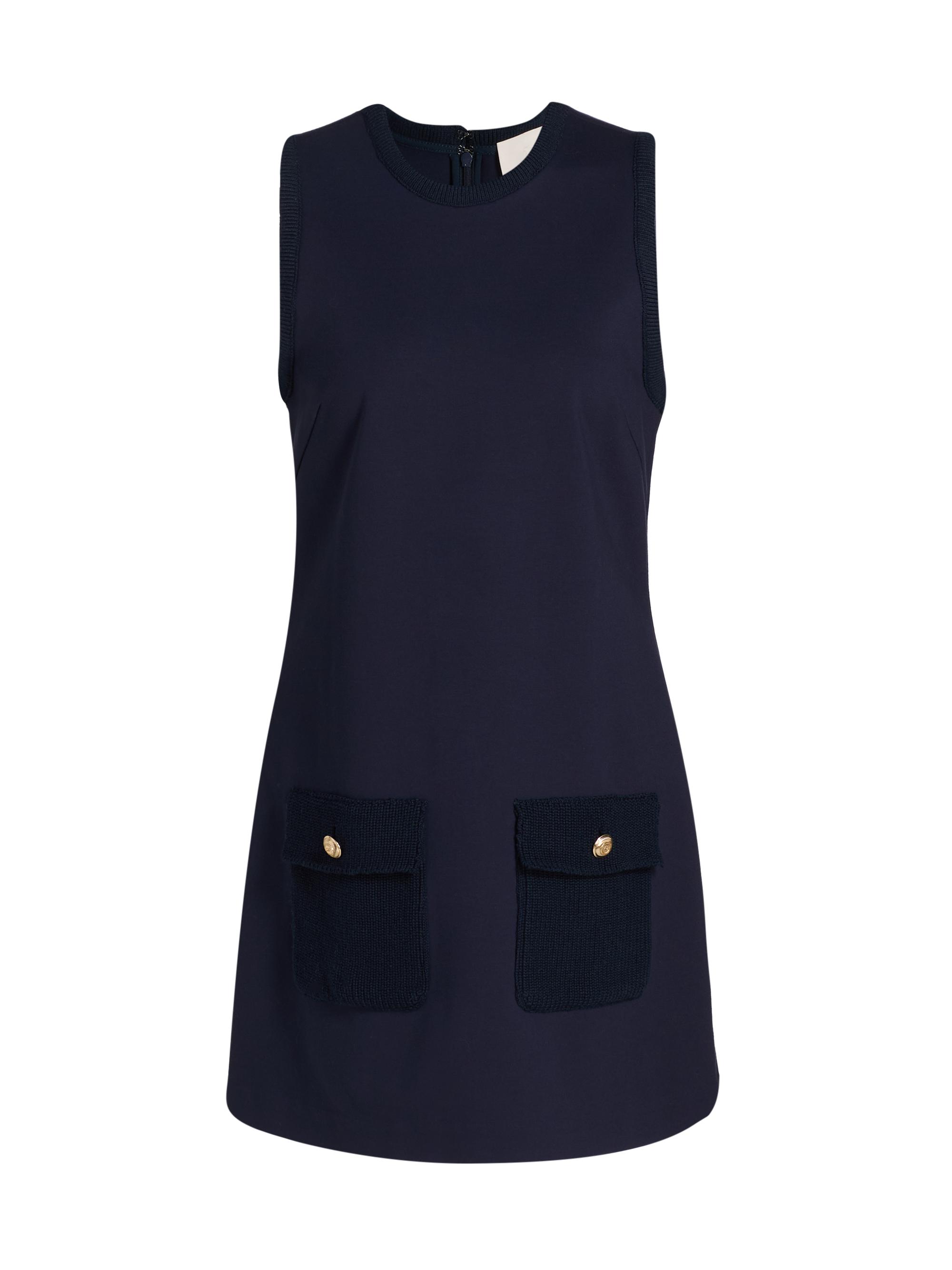 Paulette Sleeveless Sheath Minidress