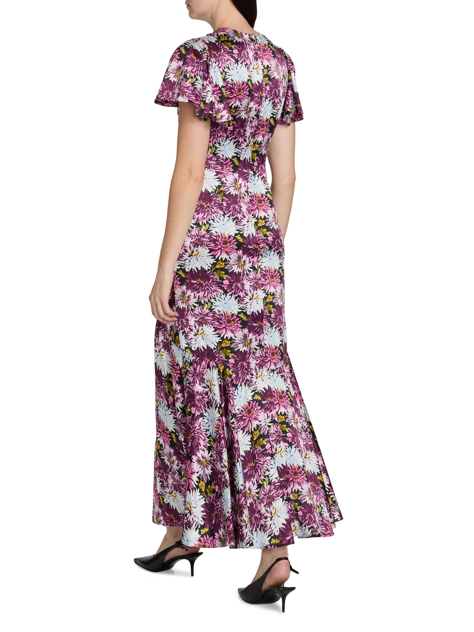 Cinq à Sept Kordyn Dahlia Print Maxi Dress | Saks Fifth Avenue