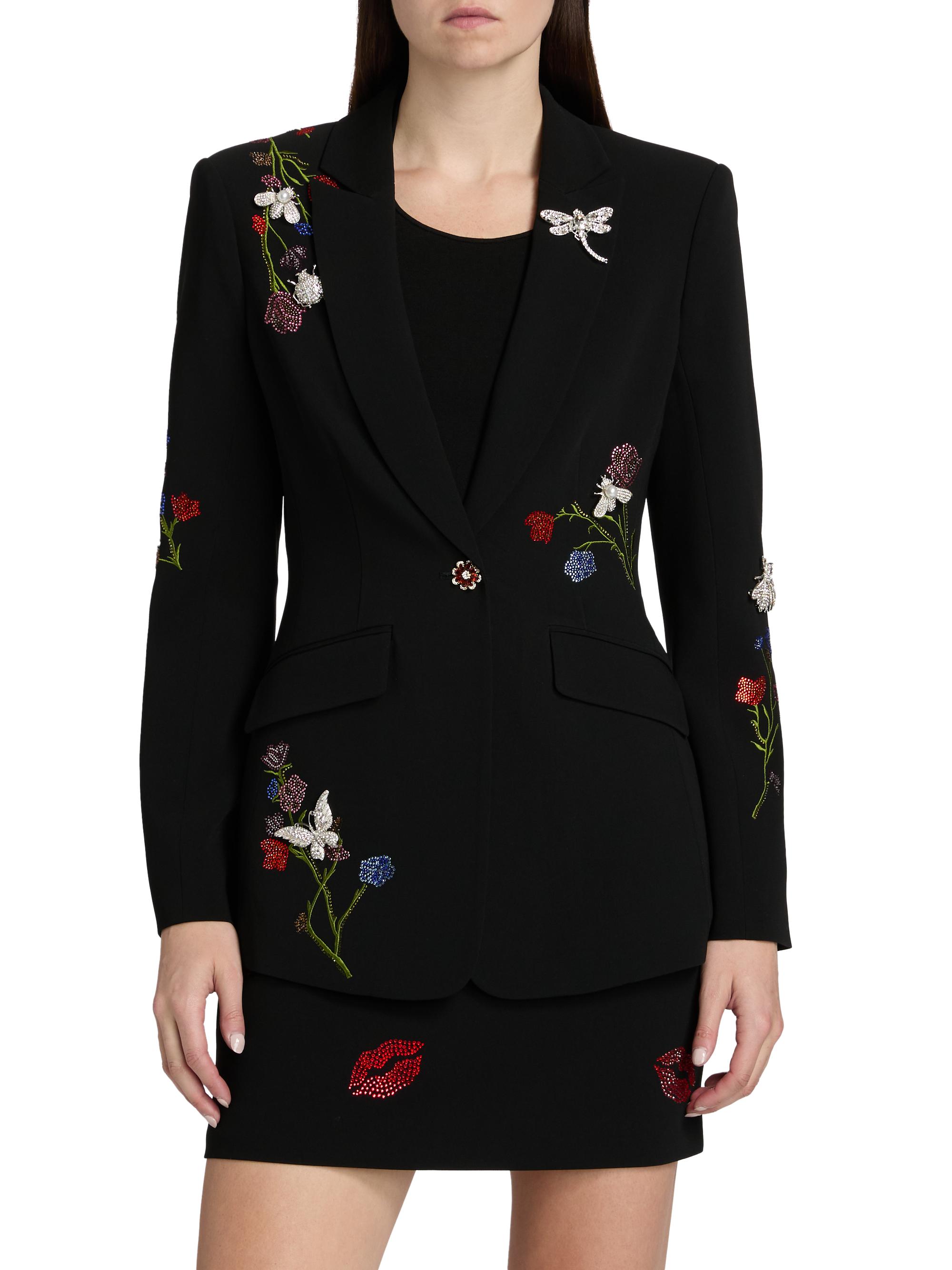 Cinq à Sept Whispering Vines Cheyenne Floral Blazer | Saks Fifth