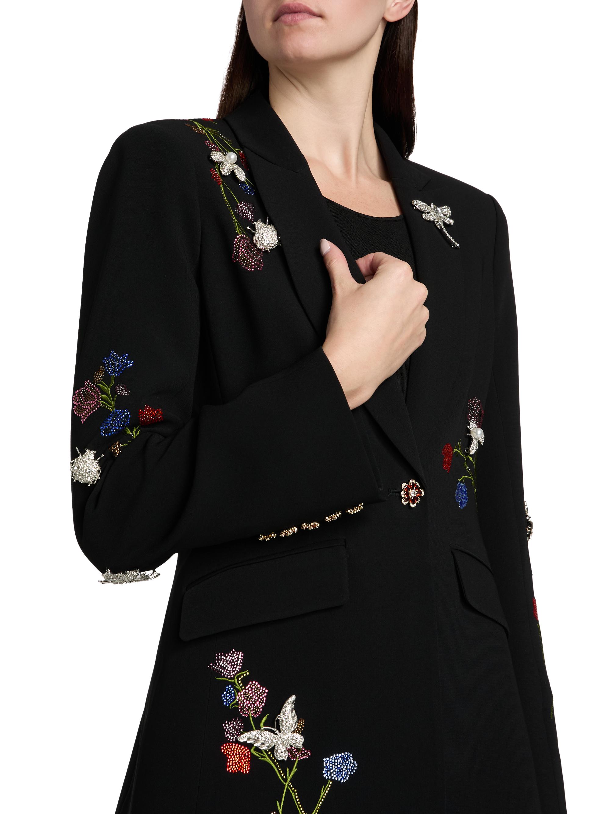 Cinq à Sept Whispering Vines Cheyenne Floral Blazer | Saks Fifth