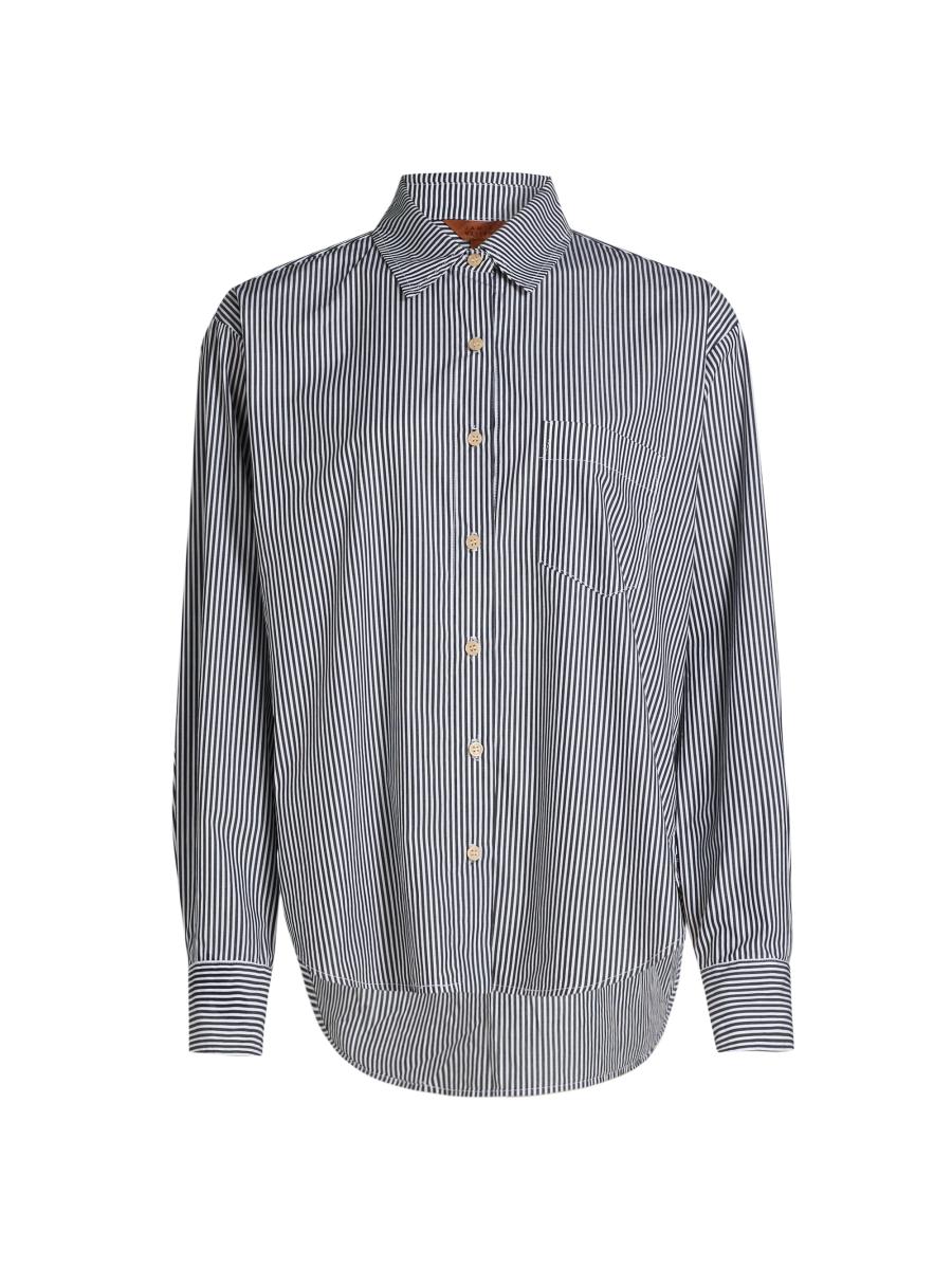 Jamie Haller Women's The Weekend Cotton Shirt In Black