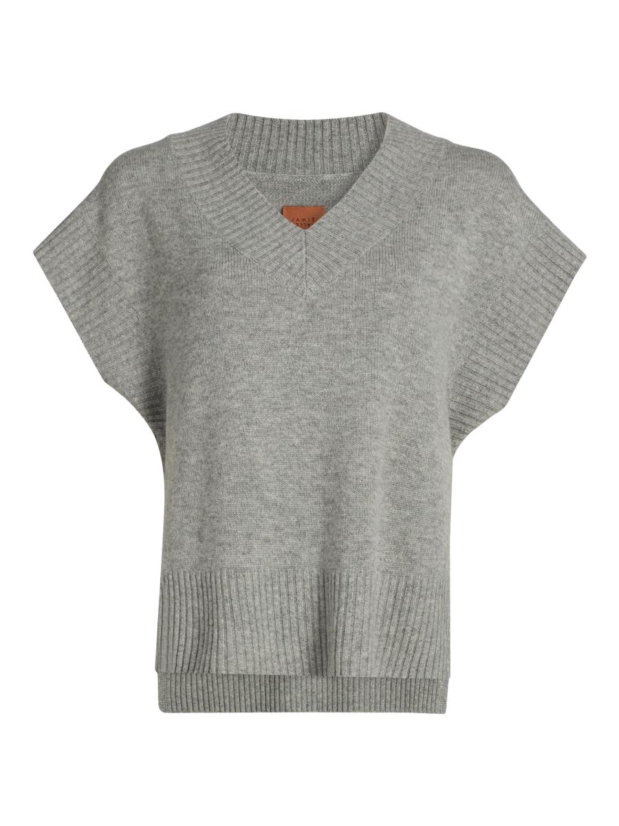 Jamie Haller Women's The Sweater Cashmere-wool Vest In Gray