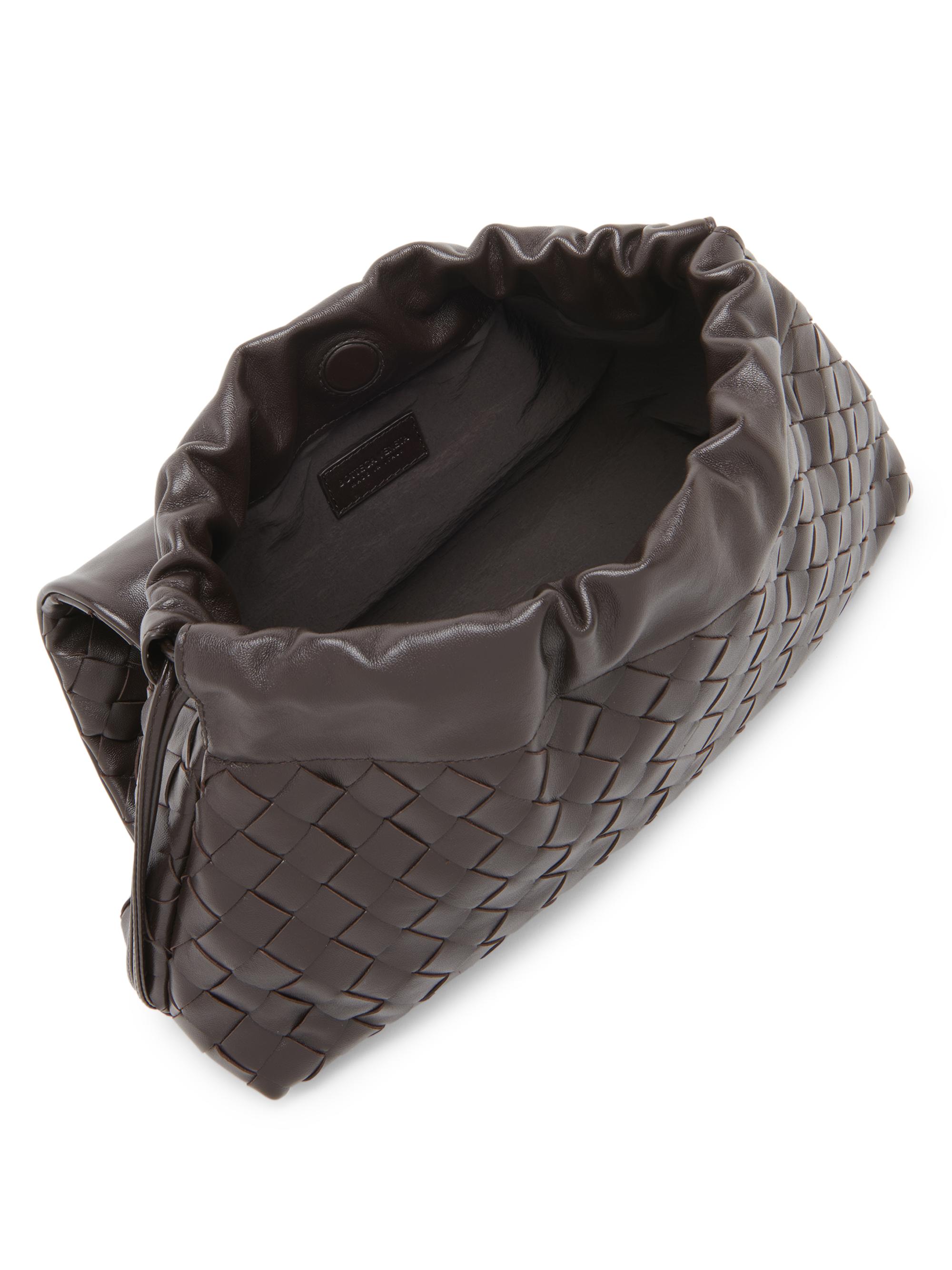 Bottega Veneta Giorno Intrecciato Leather Shoulder Bag | Saks