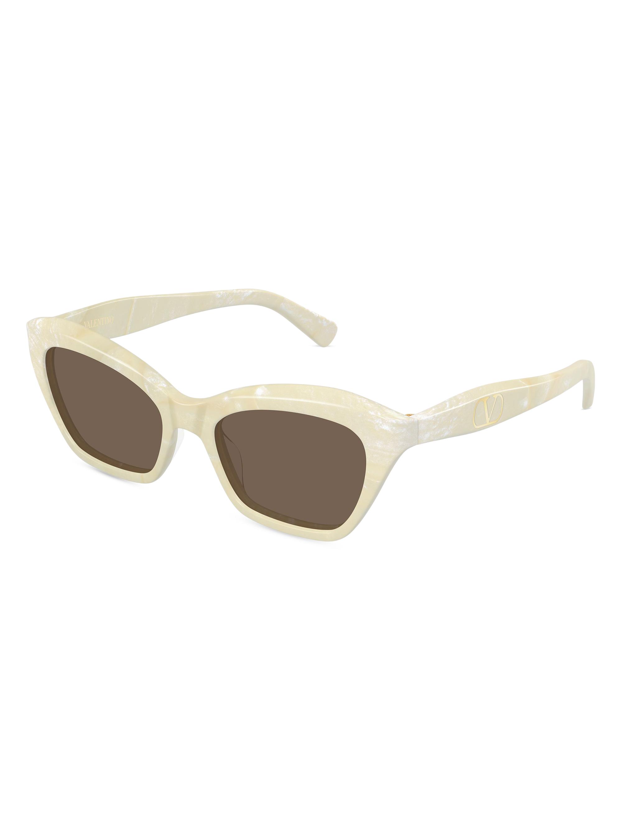 Valentino Garavani Women's Dauphin 52MM Cat-Eye Sunglasses -  Brown