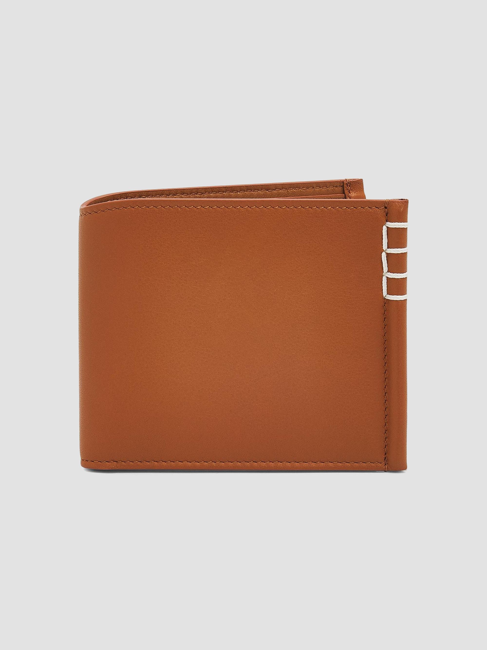 JW Anderson Men's Loafer Bifold Wallet - Tan | Thumbnail 4