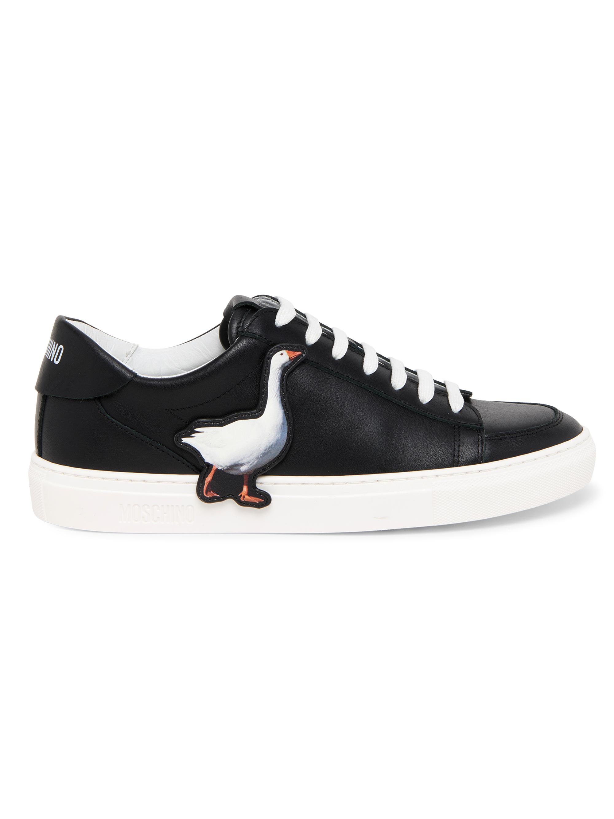 FERRAGAMO Mixed-Media Sneakers | Saks Fifth Avenue