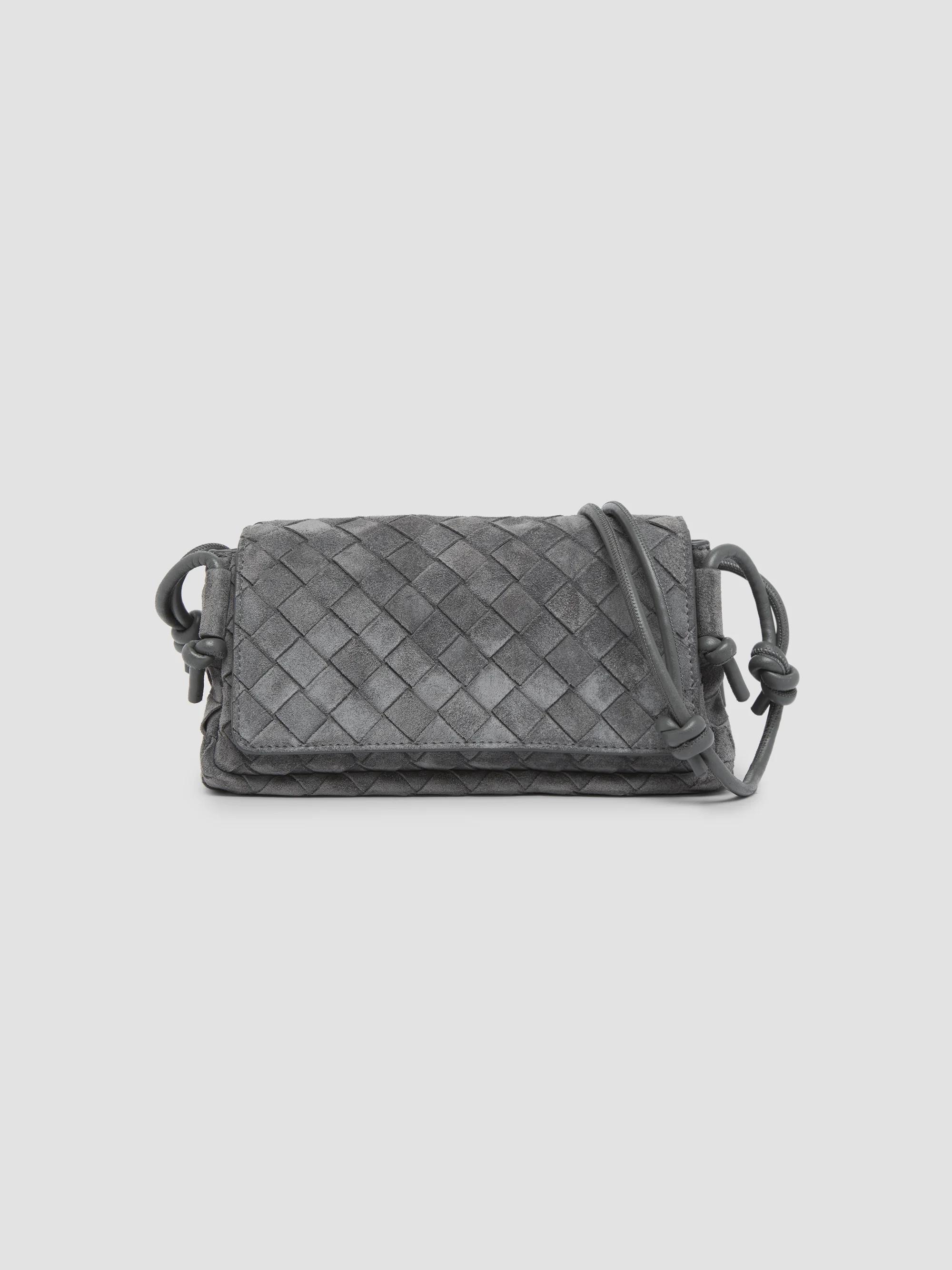 Bottega Veneta Mini Loop Leather Crossbody Bag | Saks Fifth Avenue
