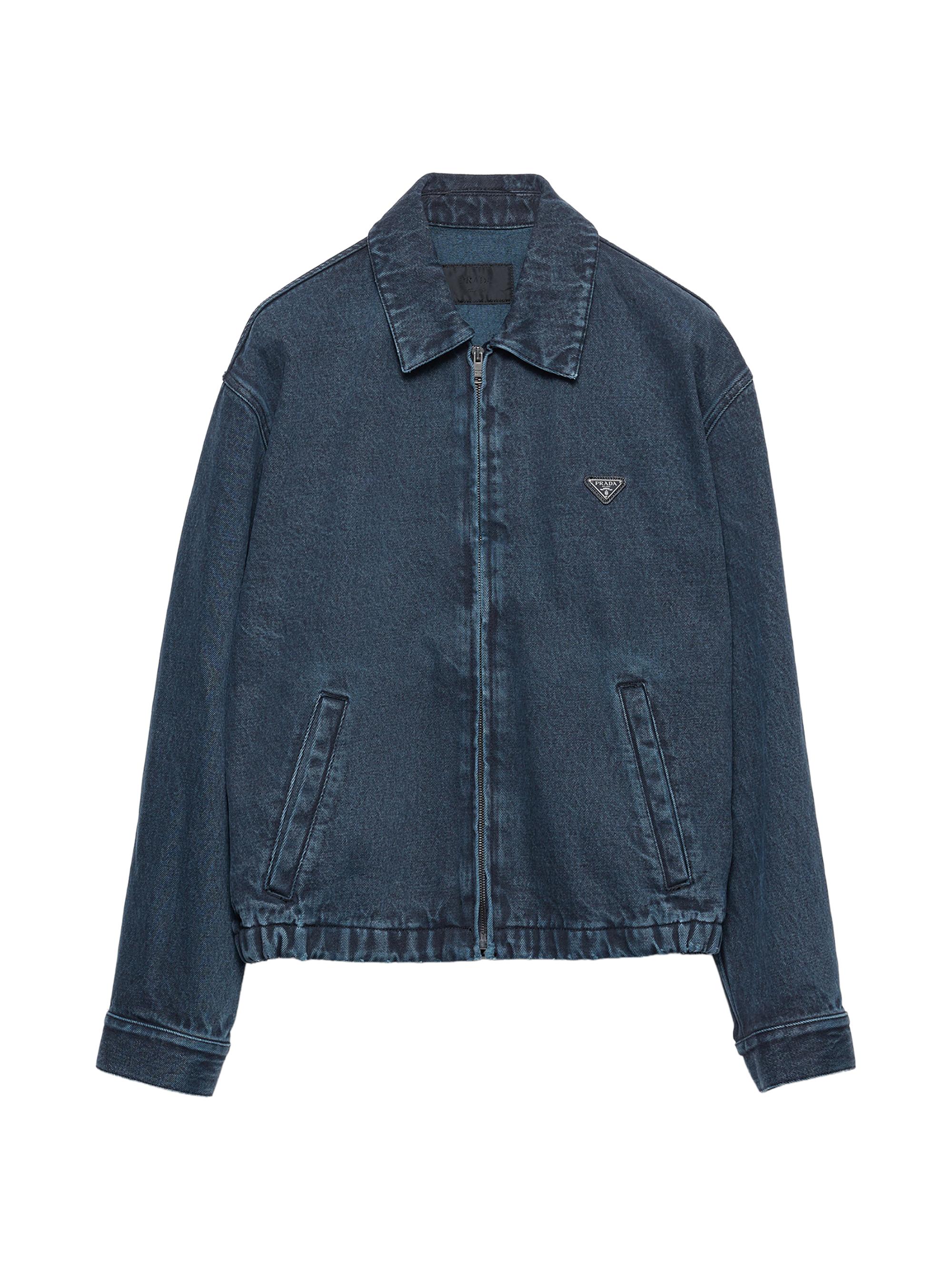 Prada Denim Blouson Jacket | Saks Fifth Avenue