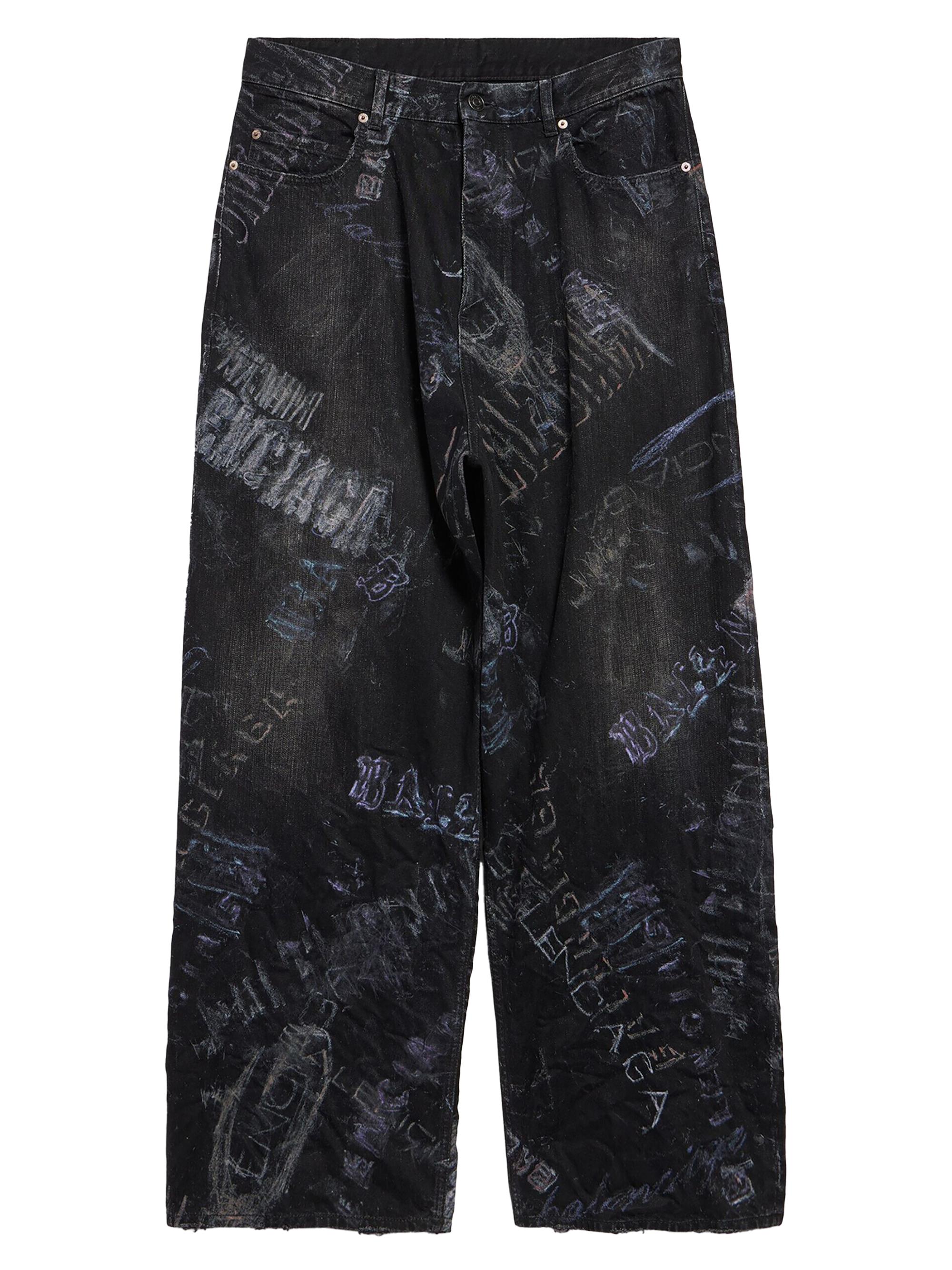 Balenciaga Y2k Stretched Knee Baggy Pants | Saks Fifth Avenue