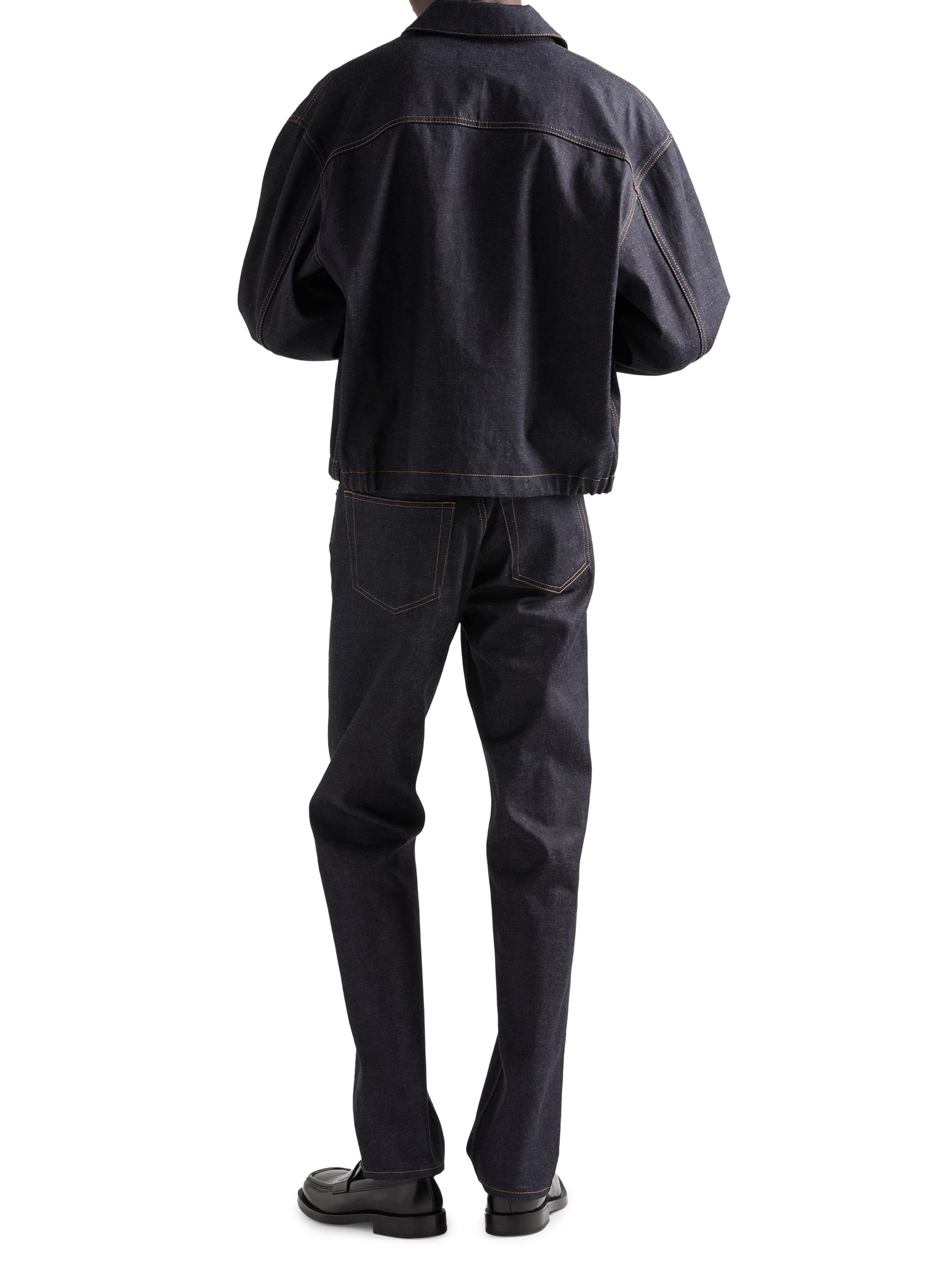 Prada Denim Blouson Jacket | Saks Fifth Avenue