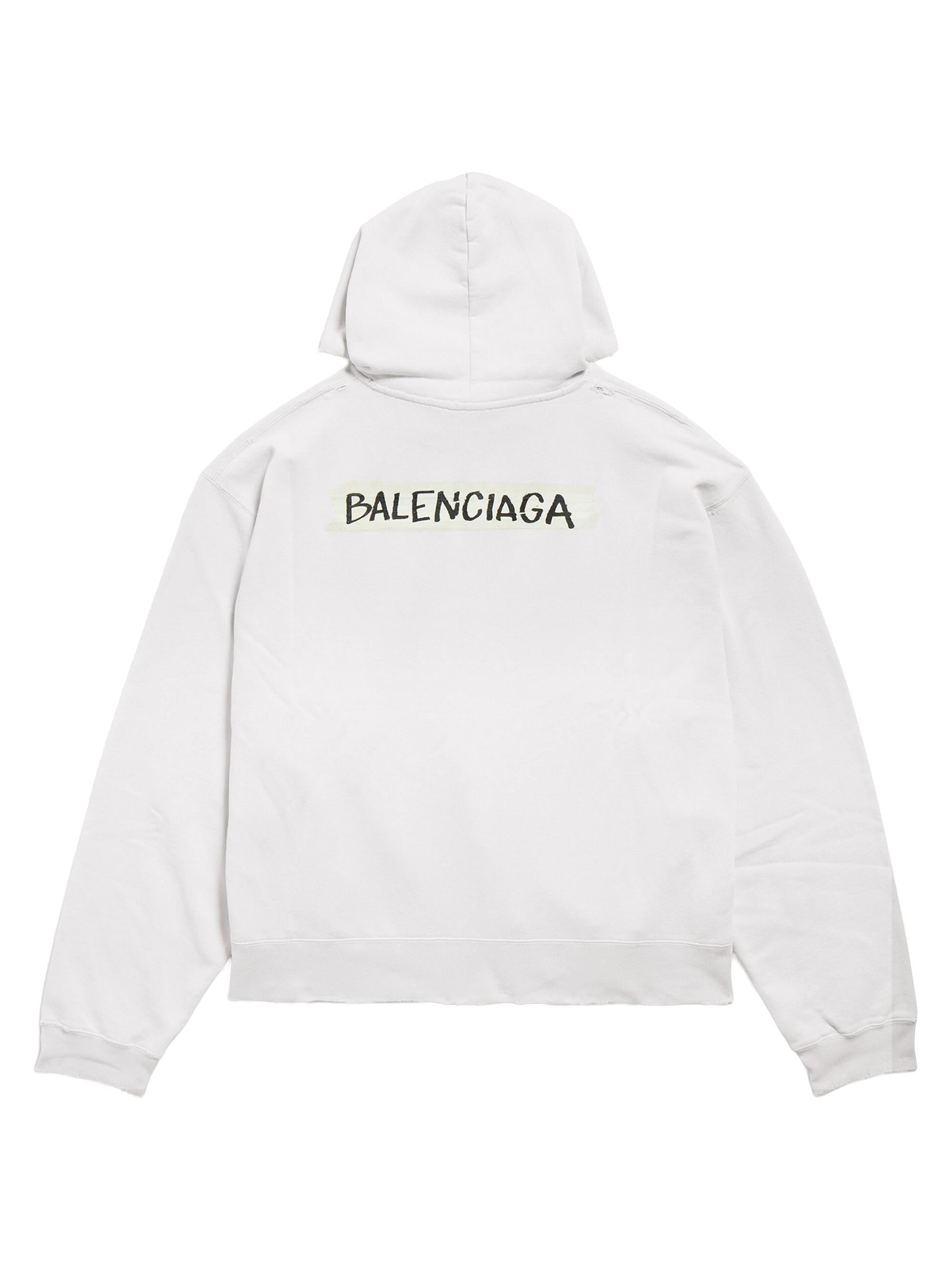 s*m様 Balenciaga 24AW ジップパーカー BALENCIAGA】23-24AW HEAVY METAL ジップアップ パーカー (BALENCIAGA