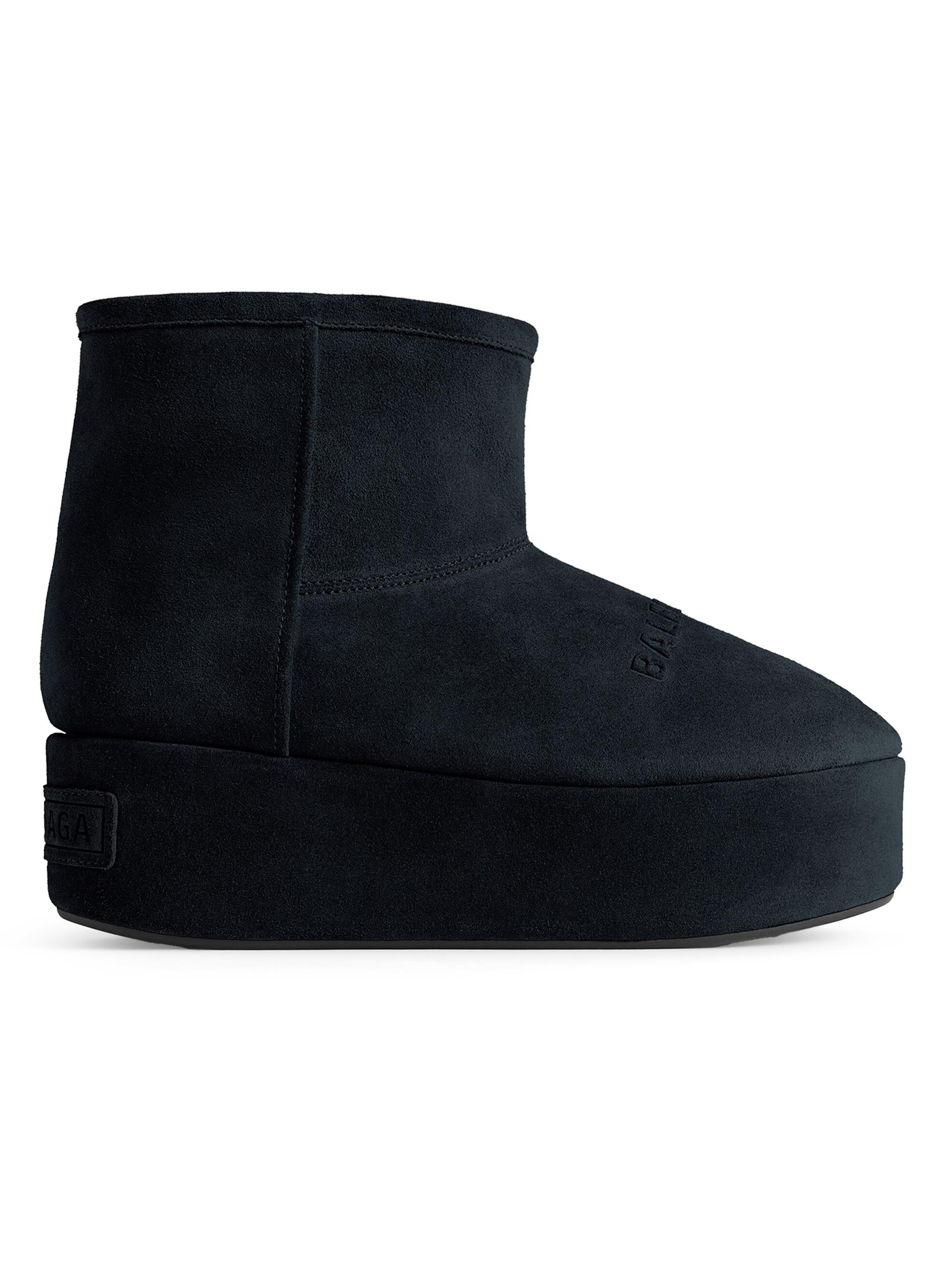 Balenciaga Women's Alaska Platform Booties - Black