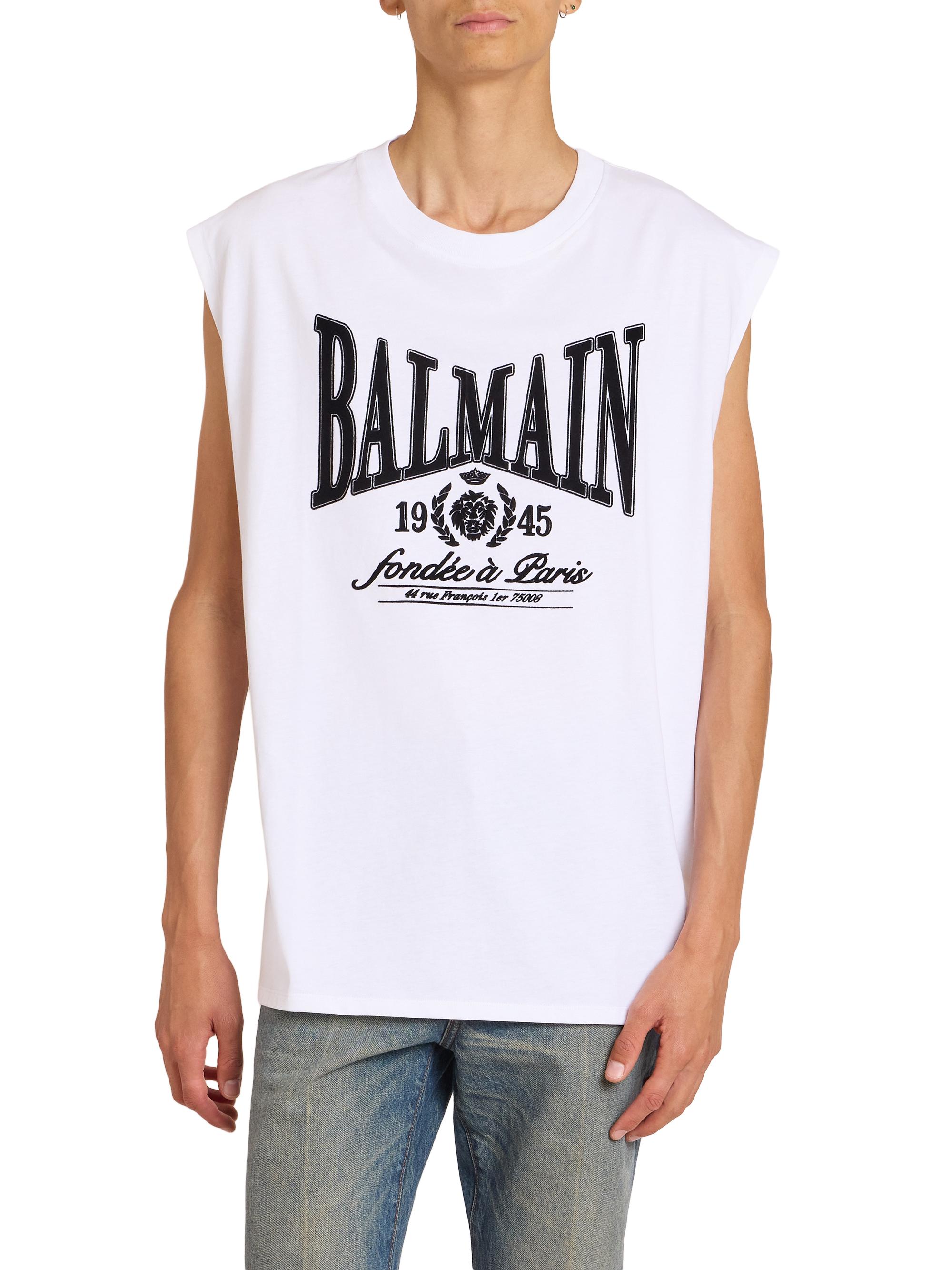 Balmain Balmain 1945 Muscle Tank | Saks Fifth Avenue