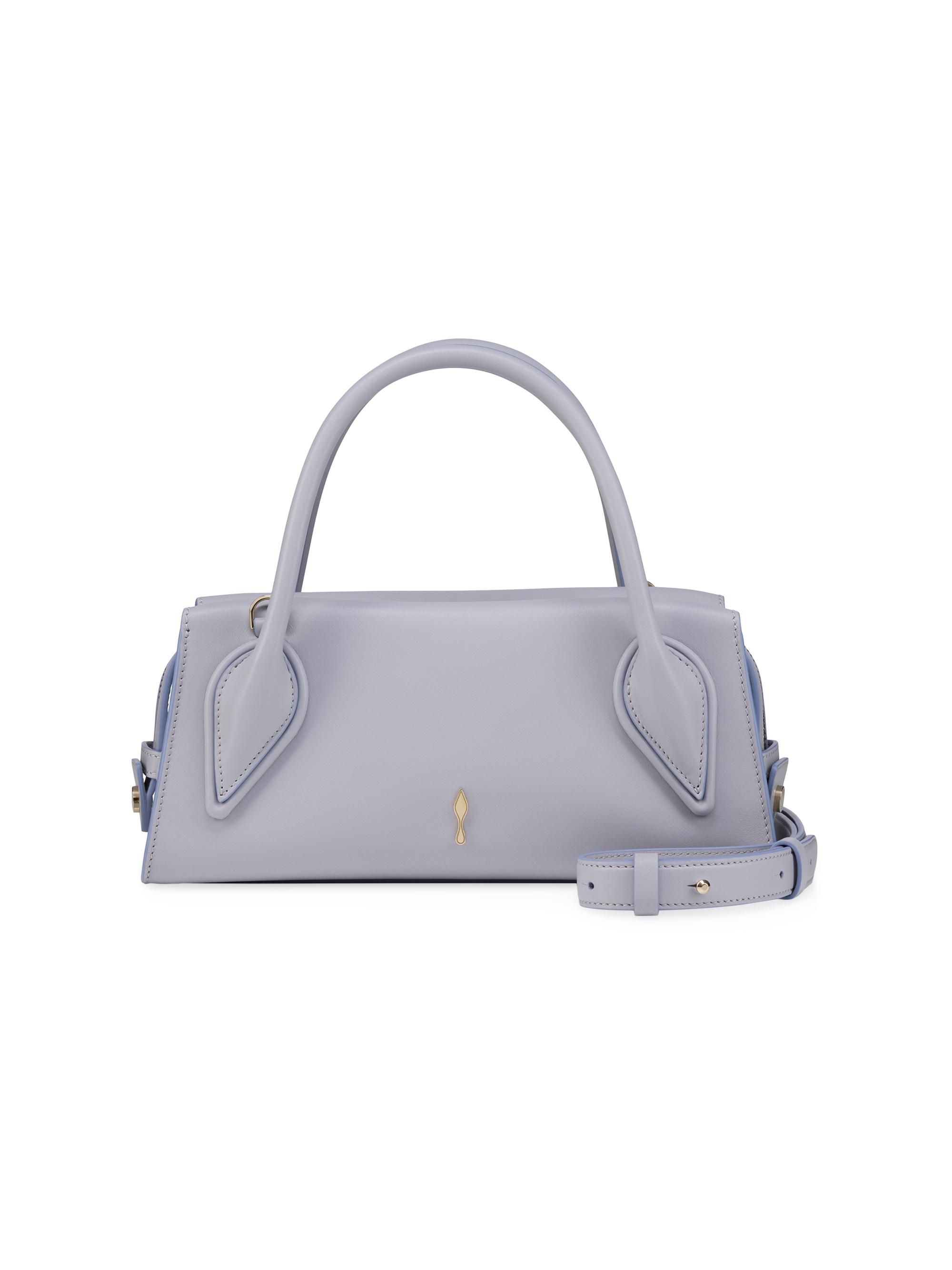 Christian Louboutin Women's Venus Leather Crossbody Bag - Jumbo Grey