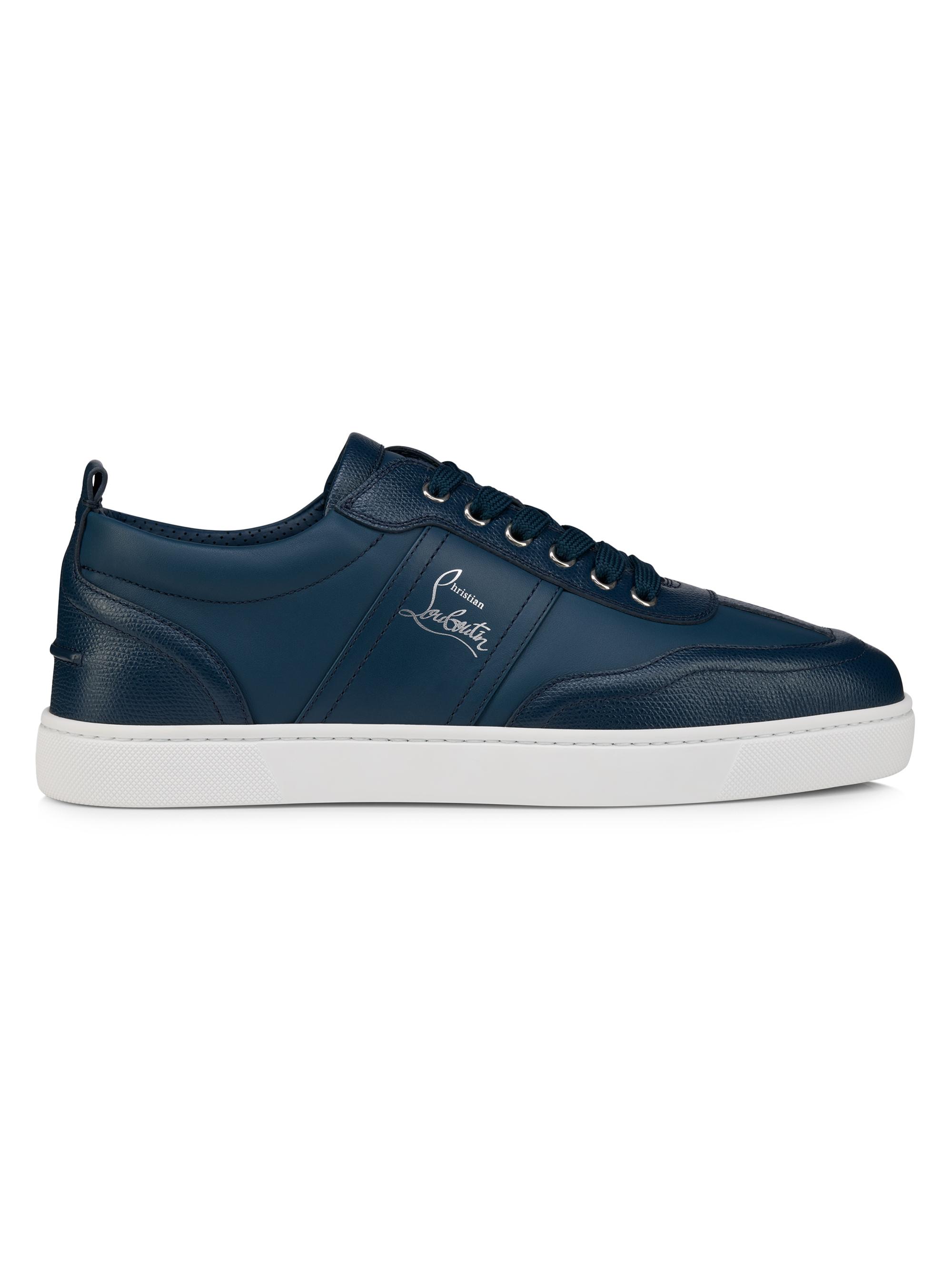 Christian Louboutin Men's Retero Low-Top Sneakers - Last Night