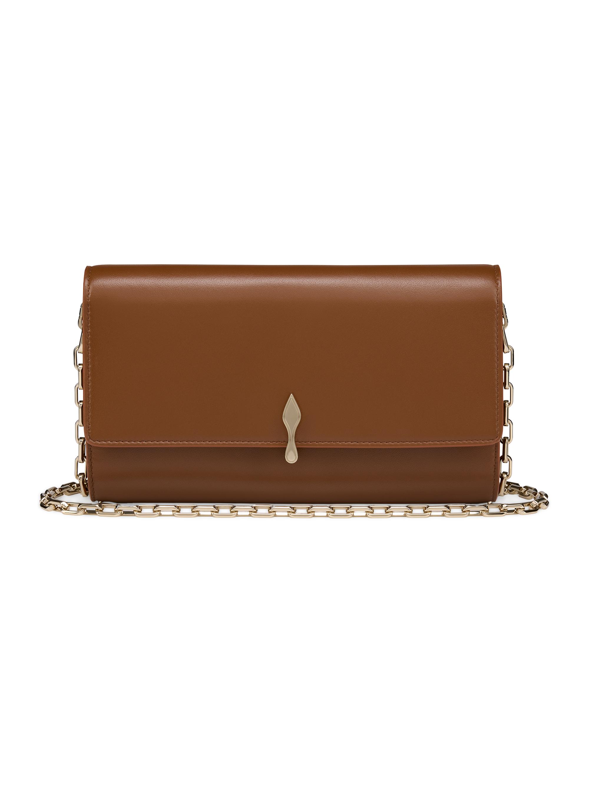 Christian Louboutin Women's Bettina Chain Wallet - Cuoio