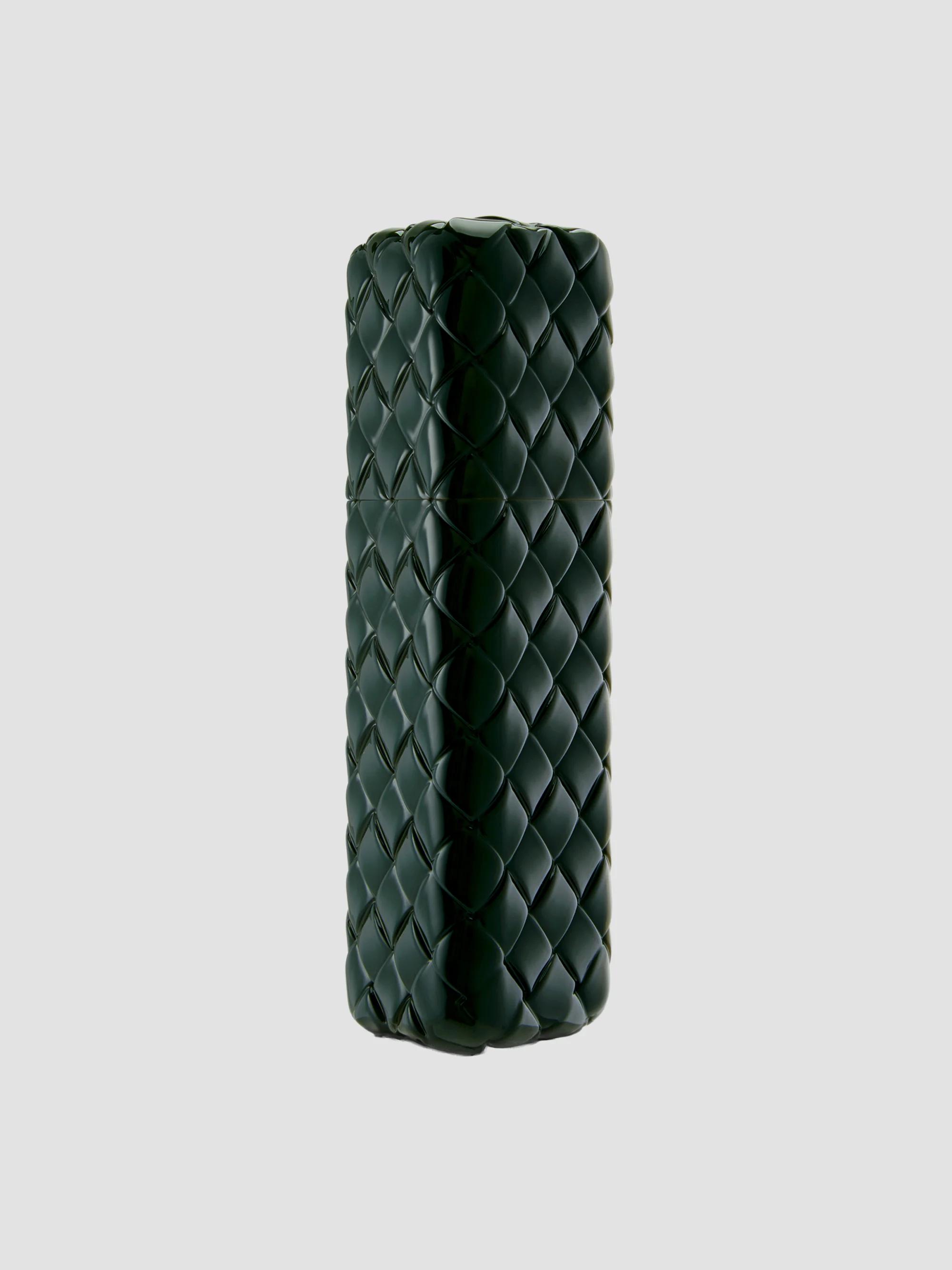 Bottega Veneta Intreccio Metal Travel Perfume Case - Raintree