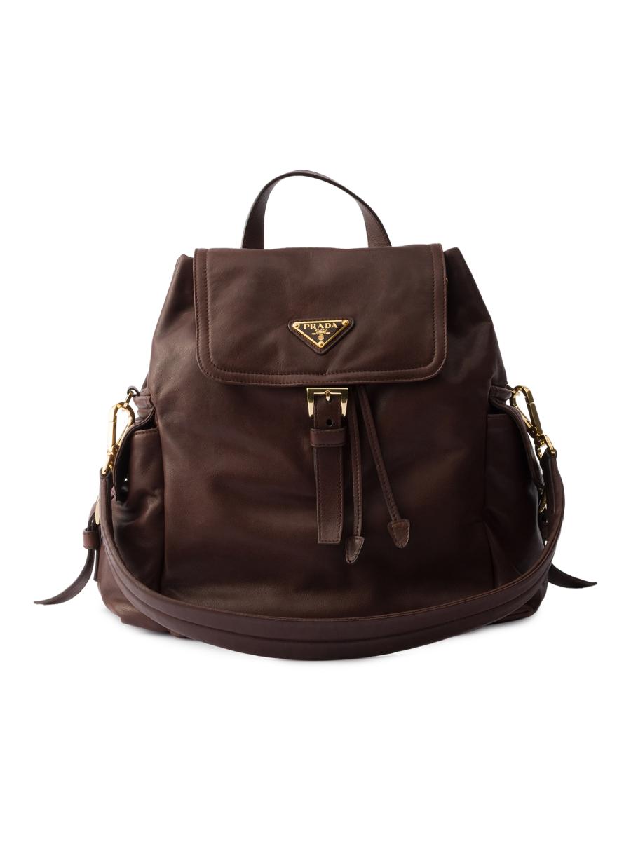 Prada Explore Medium Nappa Leather Backpack | Saks Fifth Avenue